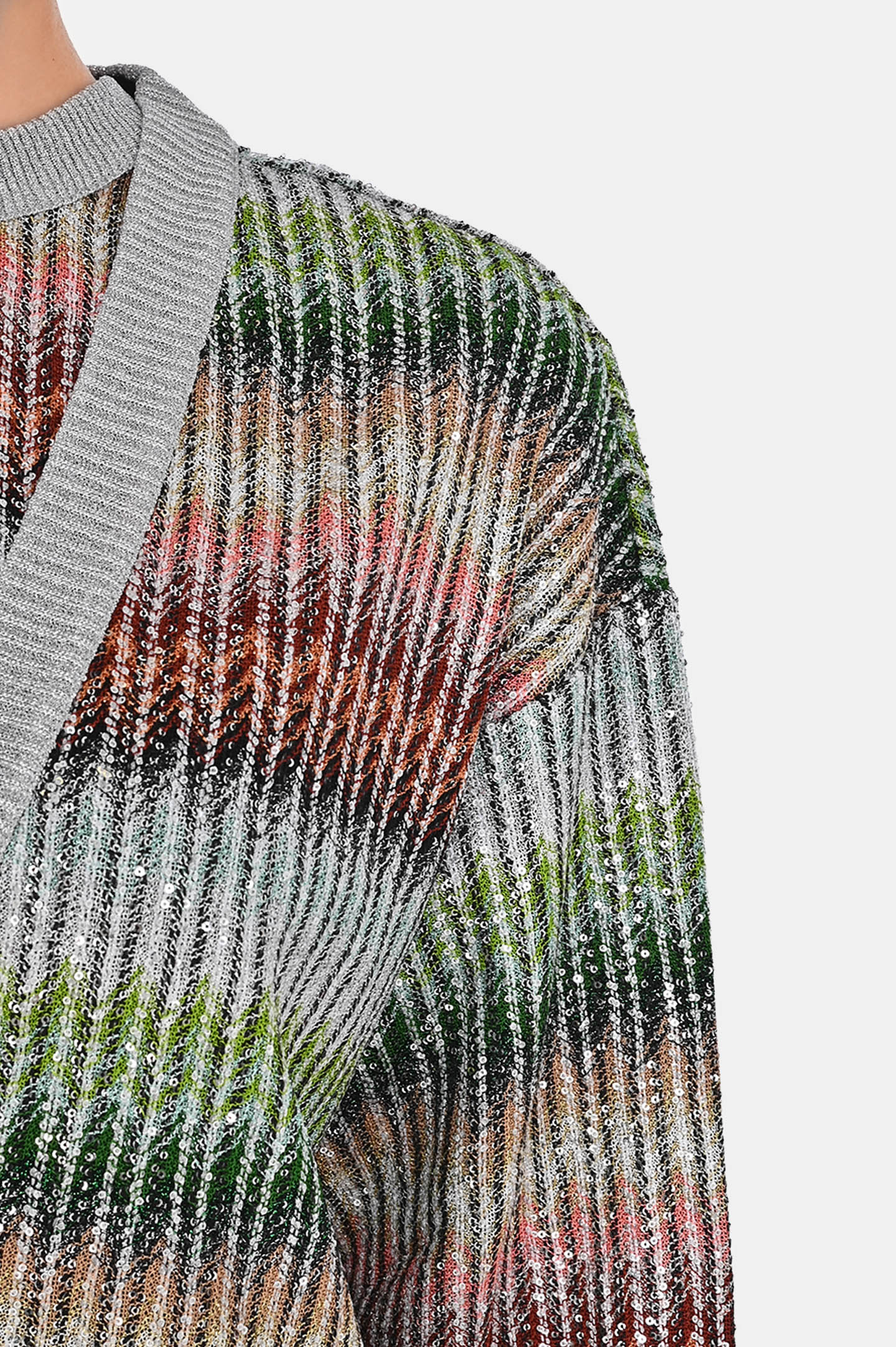 Кардиган MISSONI DS25SM0I-BC0051, цвет: Разноцветный, Женский