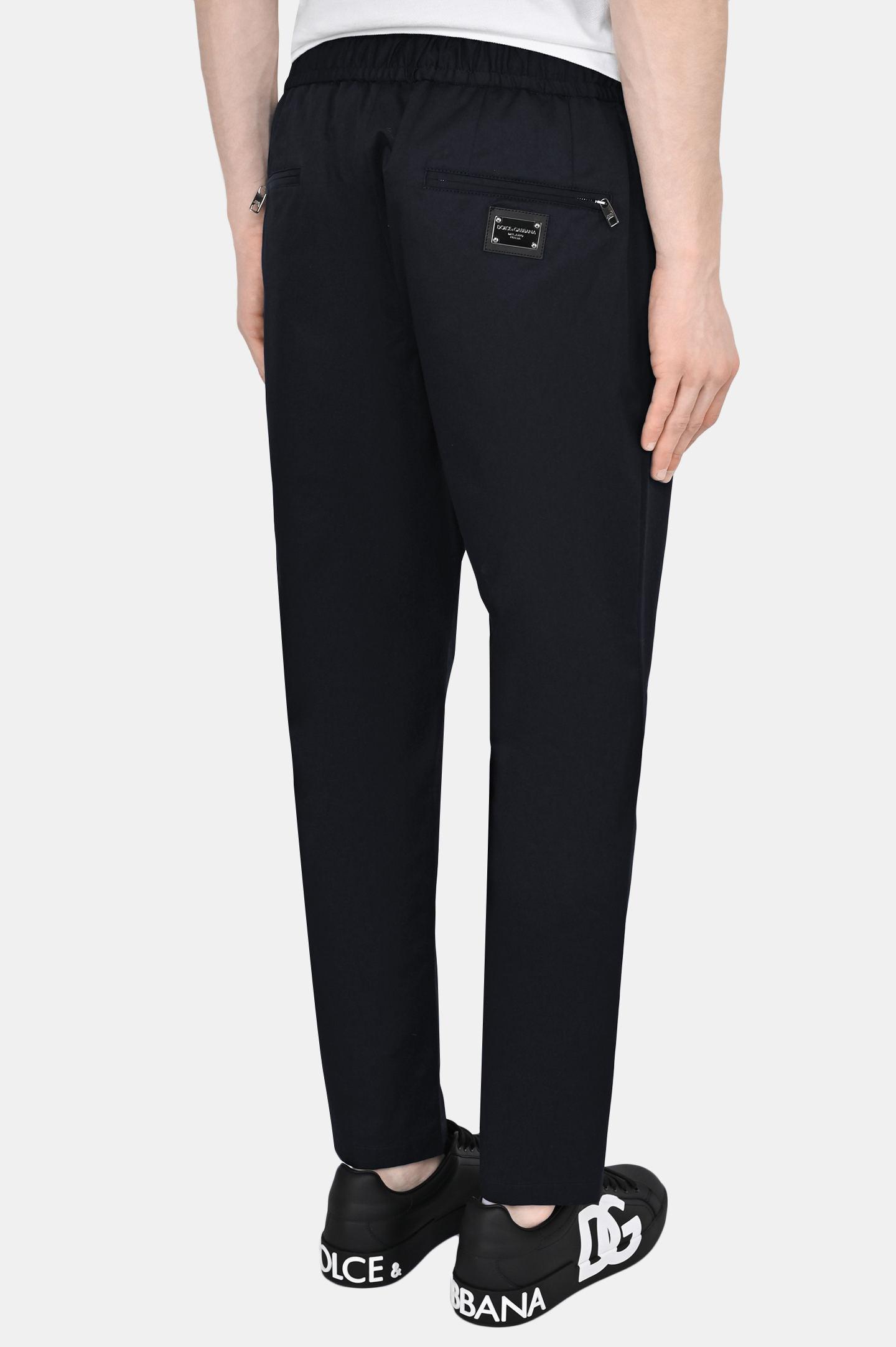 Брюки DOLCE & GABBANA GVZAET FUFJR, цвет: Синий, Мужской