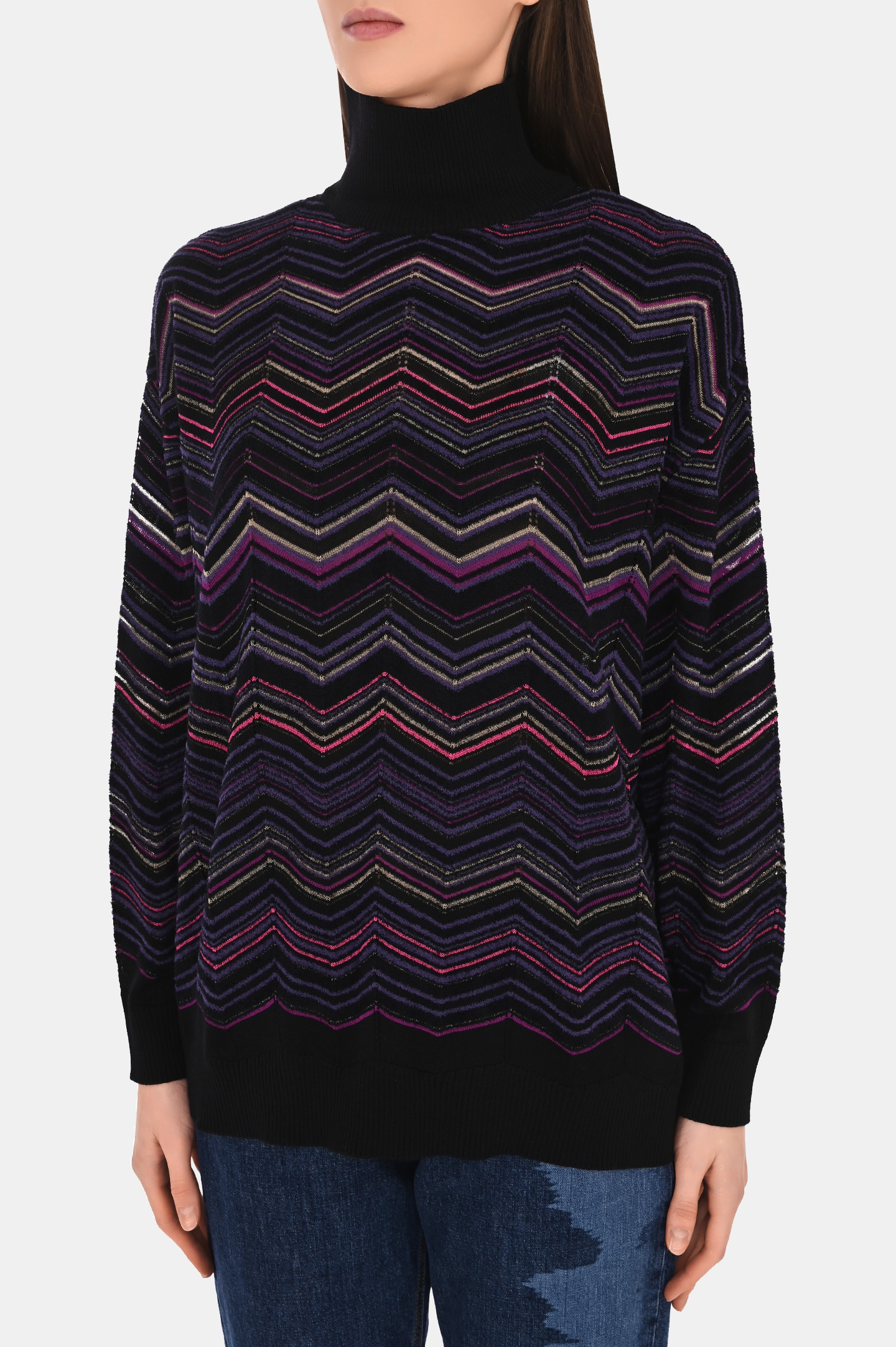 Свитер MISSONI DS23WN1F-BK025J, цвет: Разноцветный, Женский