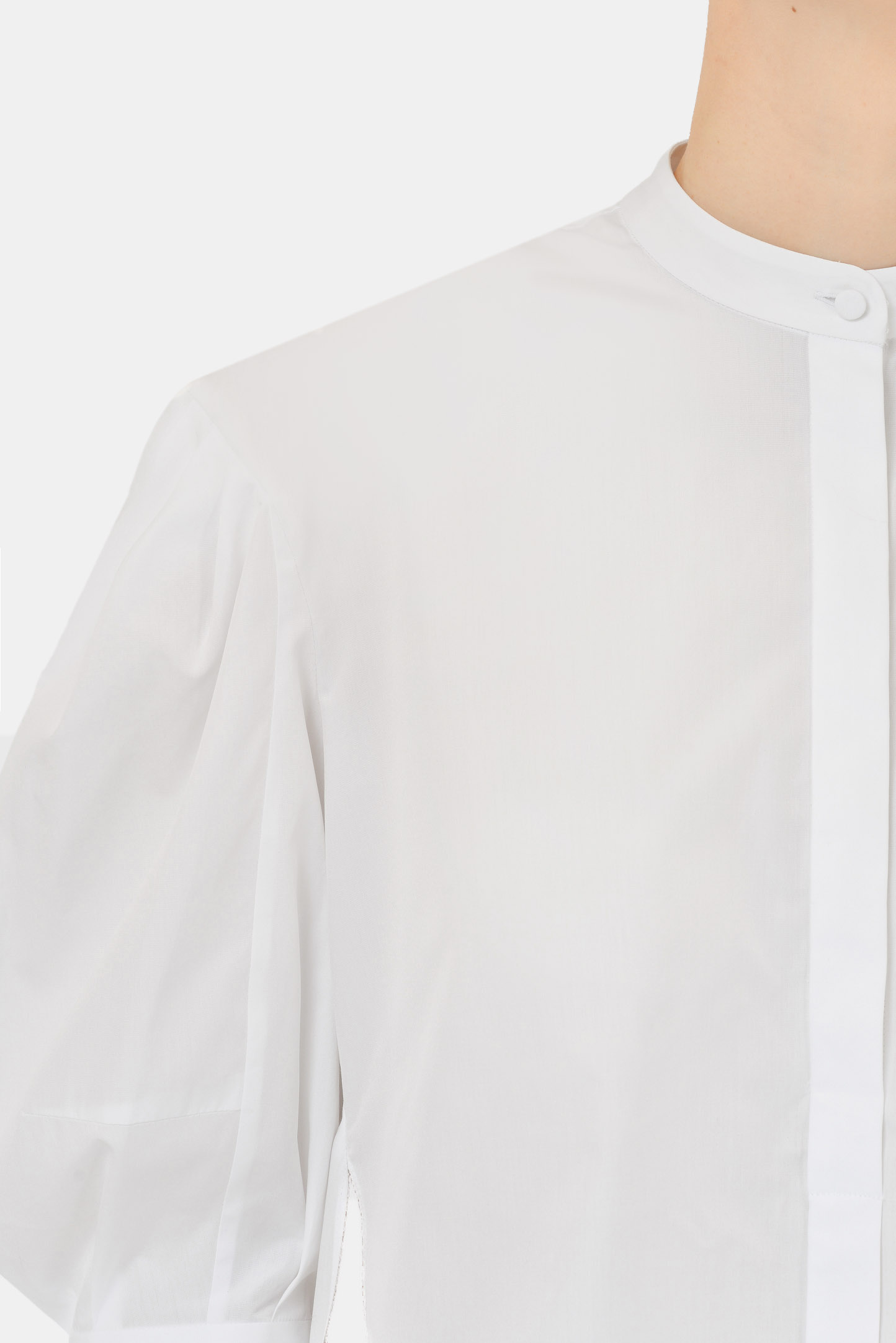 Блуза ALEXANDER MCQUEEN 654527 QAAAD, цвет: Белый, Женский