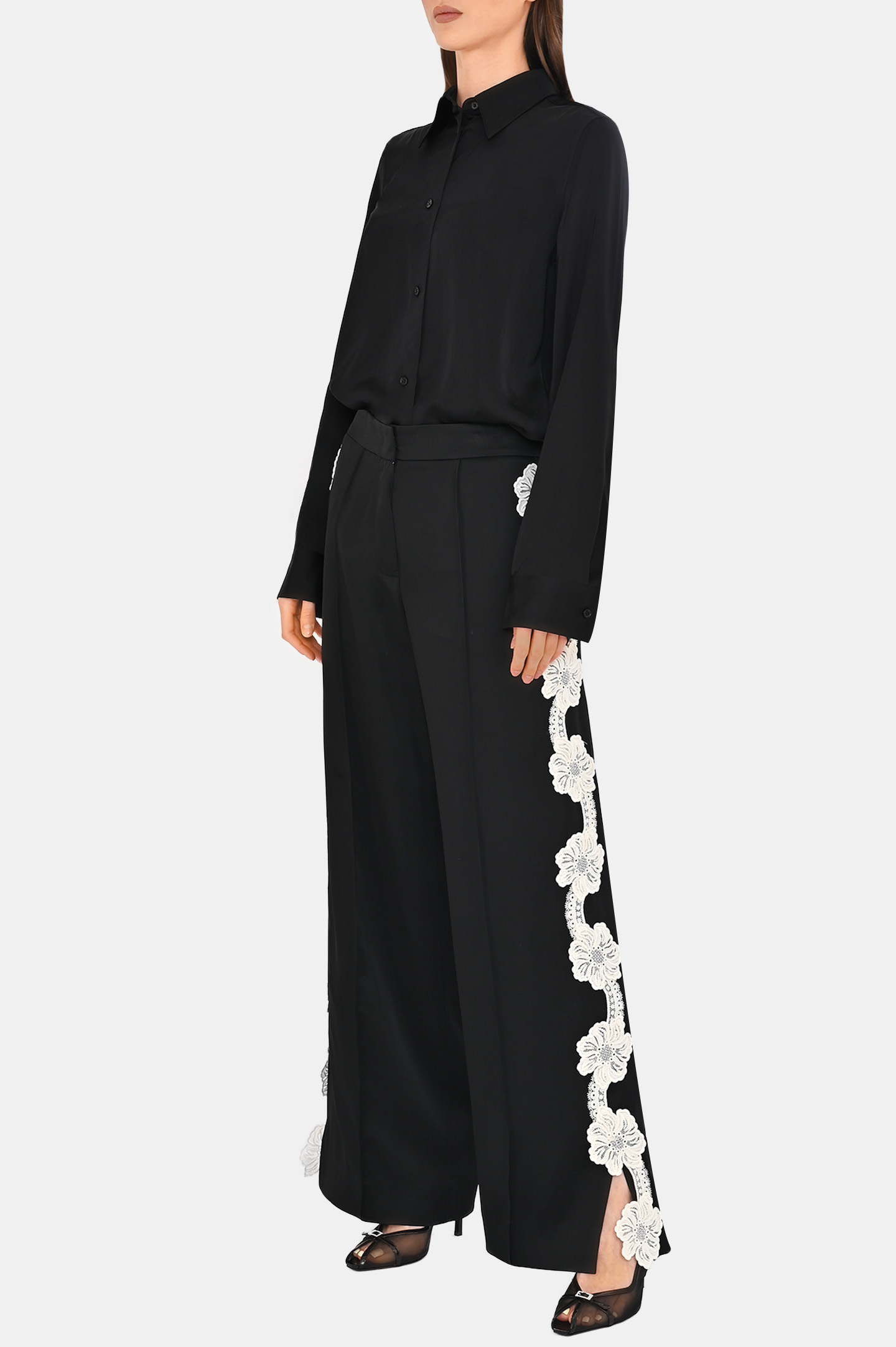 Блуза JIL SANDER J04DL0003, цвет: Черный, Женский