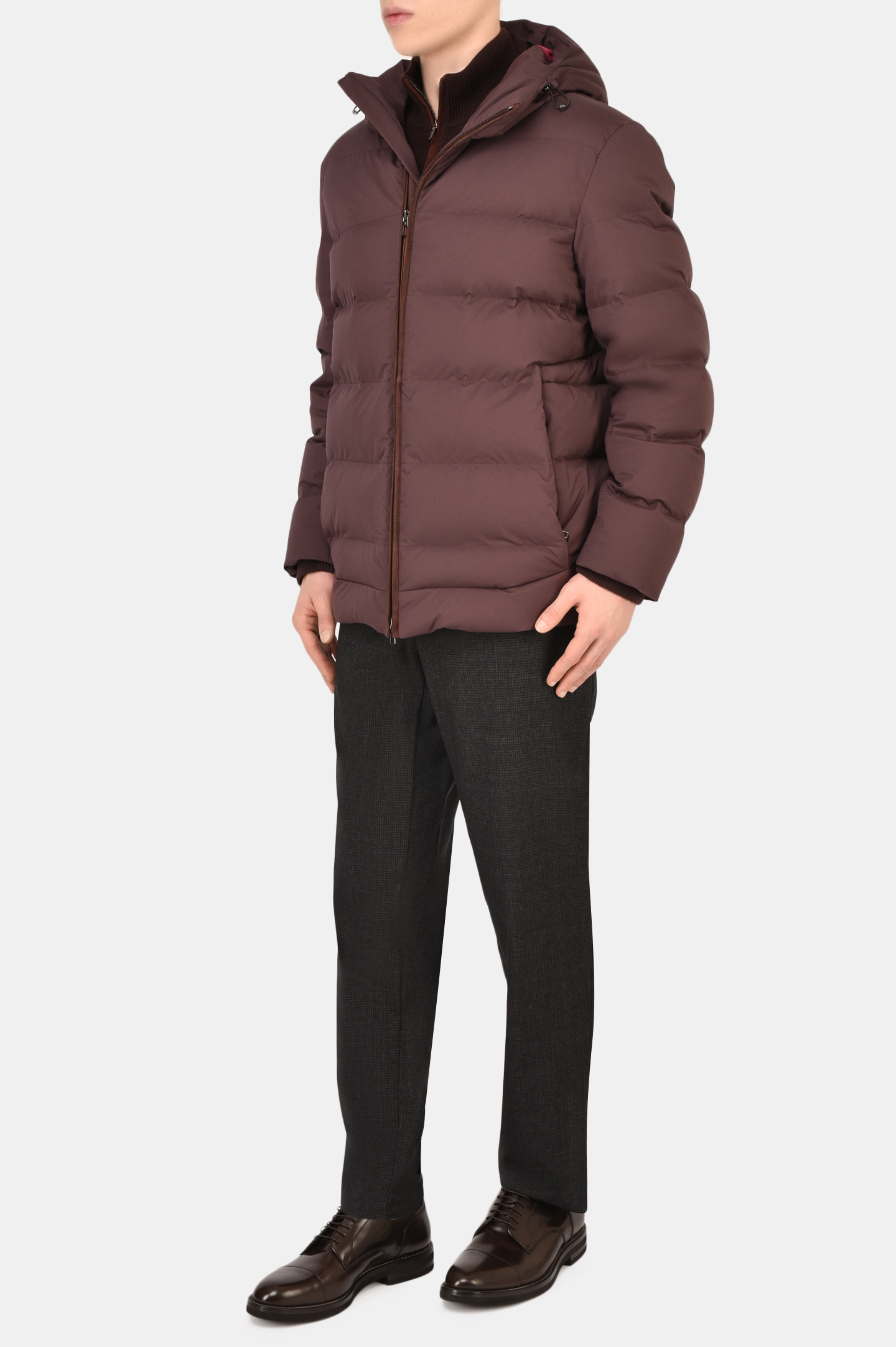 Куртка LORO PIANA F1-FAL3559, цвет: Бордовый, Мужской