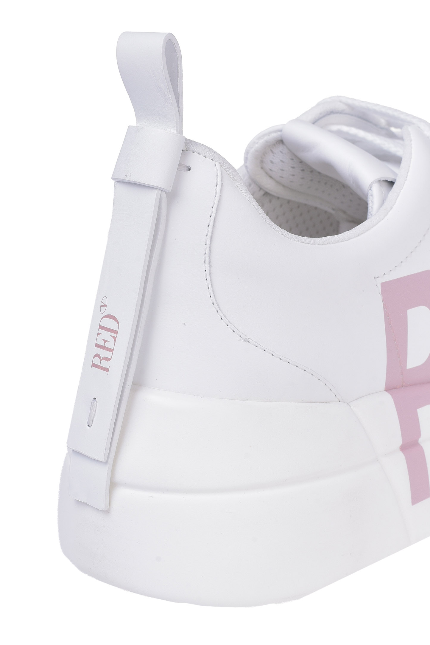 Полуботинки (Кроссовки) RED VALENTINO VQ2S0E11JIB, цвет: Белый, Женский