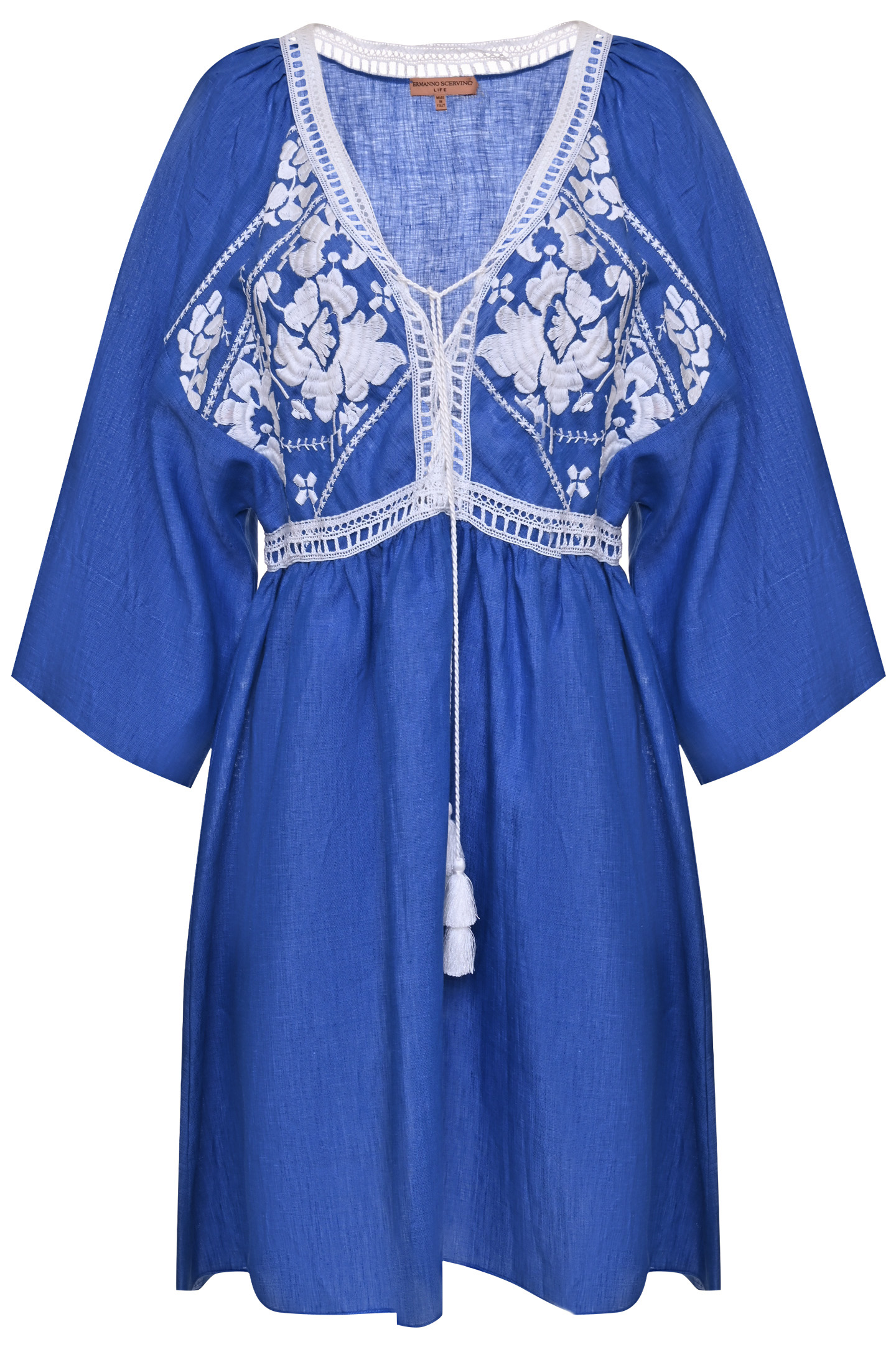 Платье ERMANNO SCERVINO D404Q602BMY, цвет: Синий, Женский