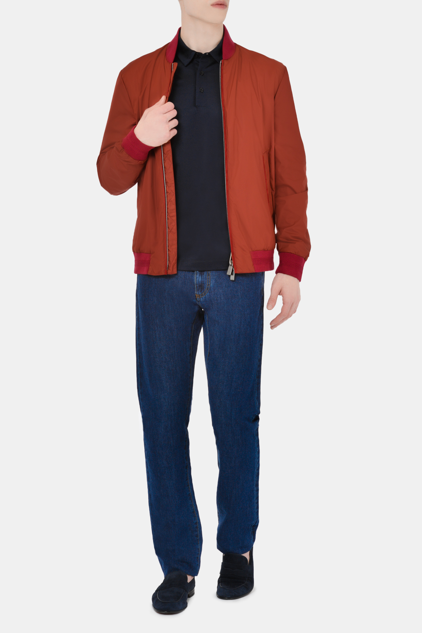 Поло (Cорочка) CANALI MJ00002/300, цвет: Синий, Мужской