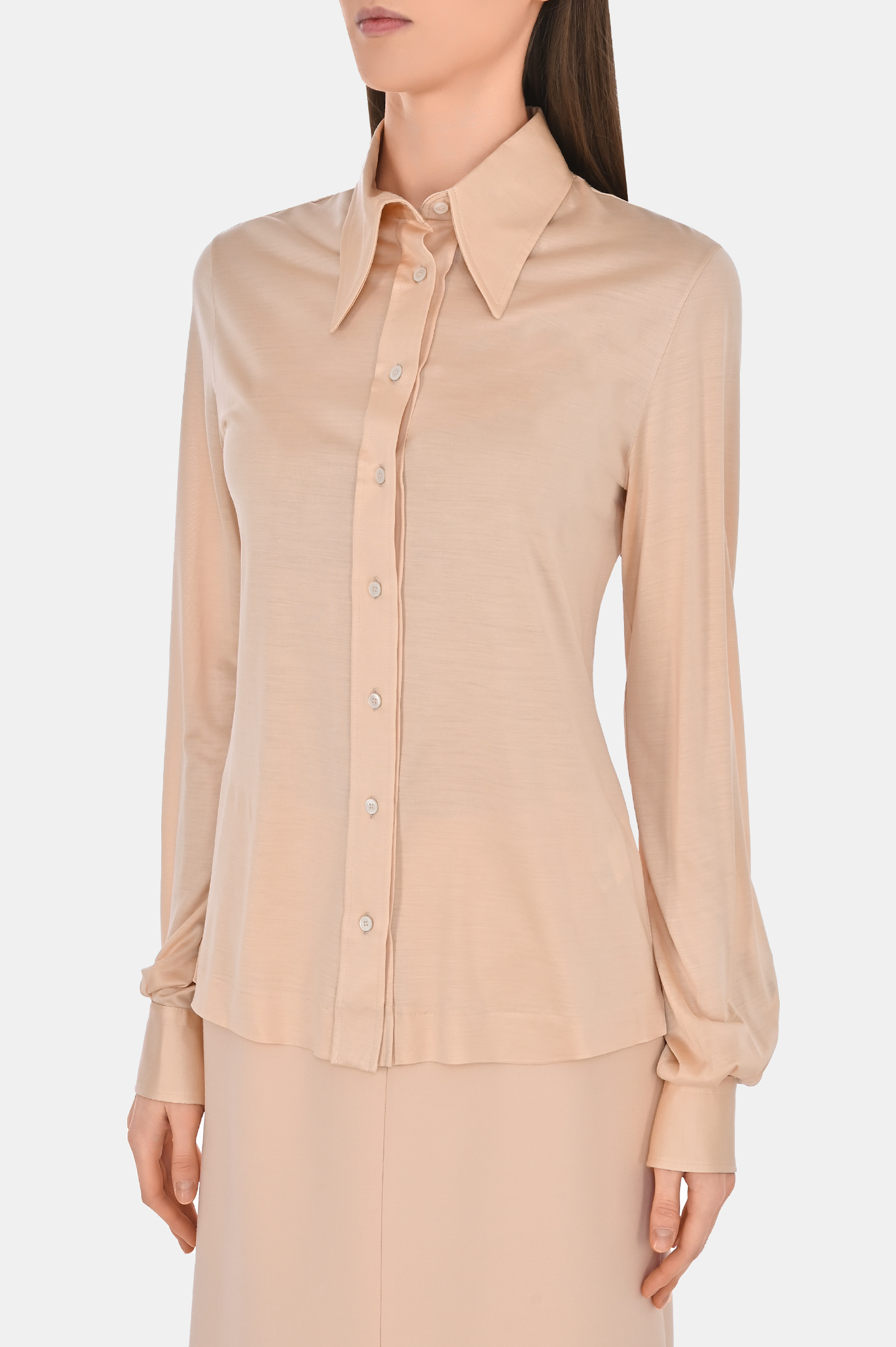 Блуза FABIANA FILIPPI CAD264F231 D639, цвет: Персиковый, Женский