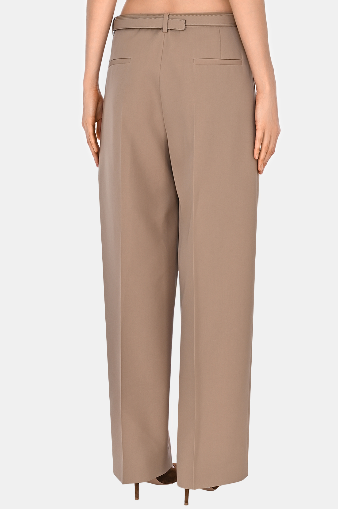Брюки JIL SANDER J02KA0152 J40002, цвет: Бежевый, Женский