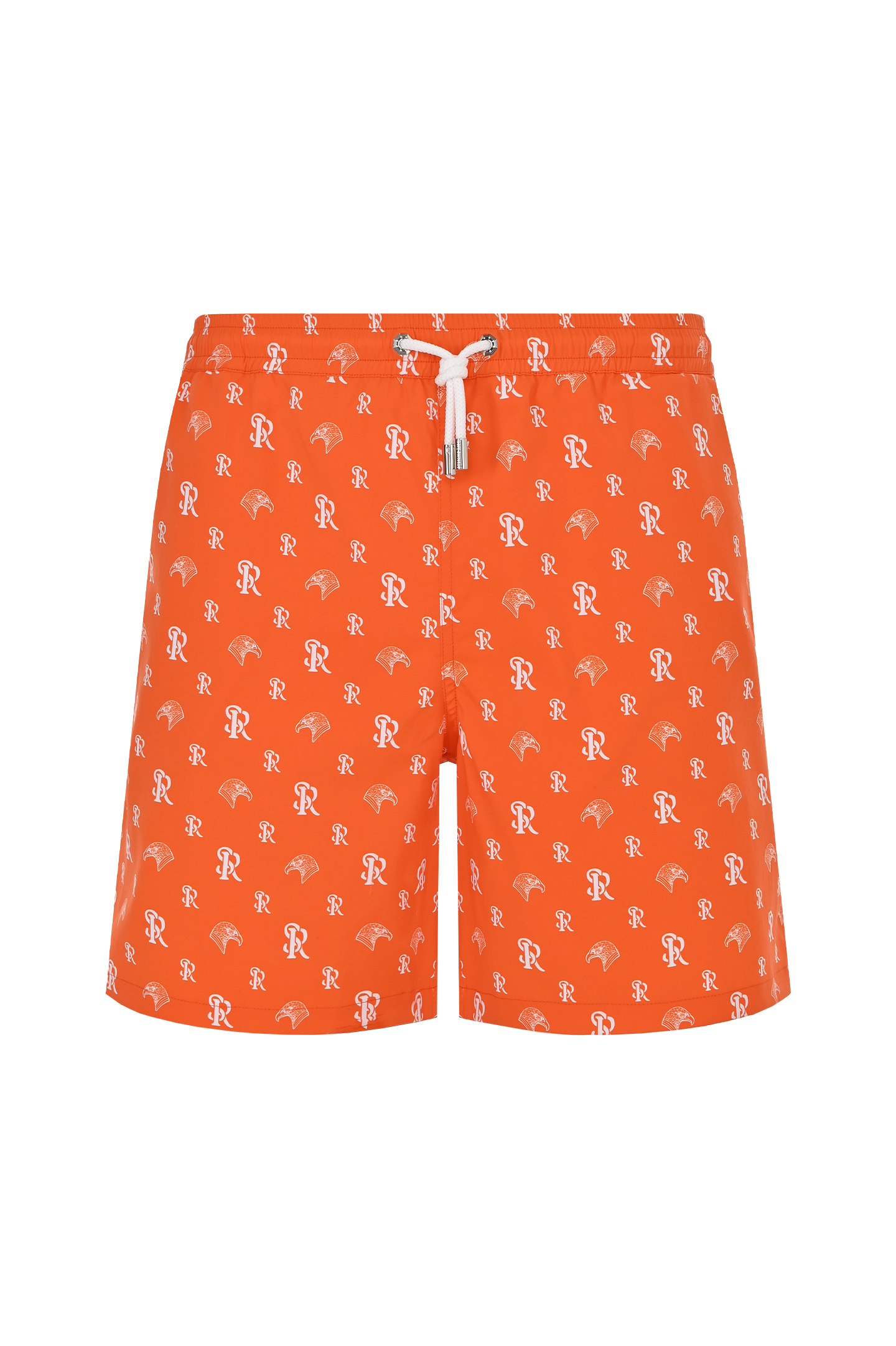 Плавки-шорты с принтом и логотипом STEFANO RICCI M6B4100050 B51401, цвет: Оранжевый, Мужской
