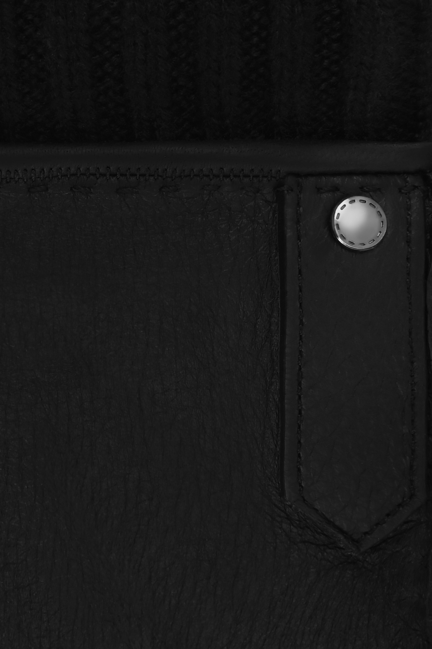 Перчатки CANALI ZF00035 GUA01, цвет: Черный, Мужской