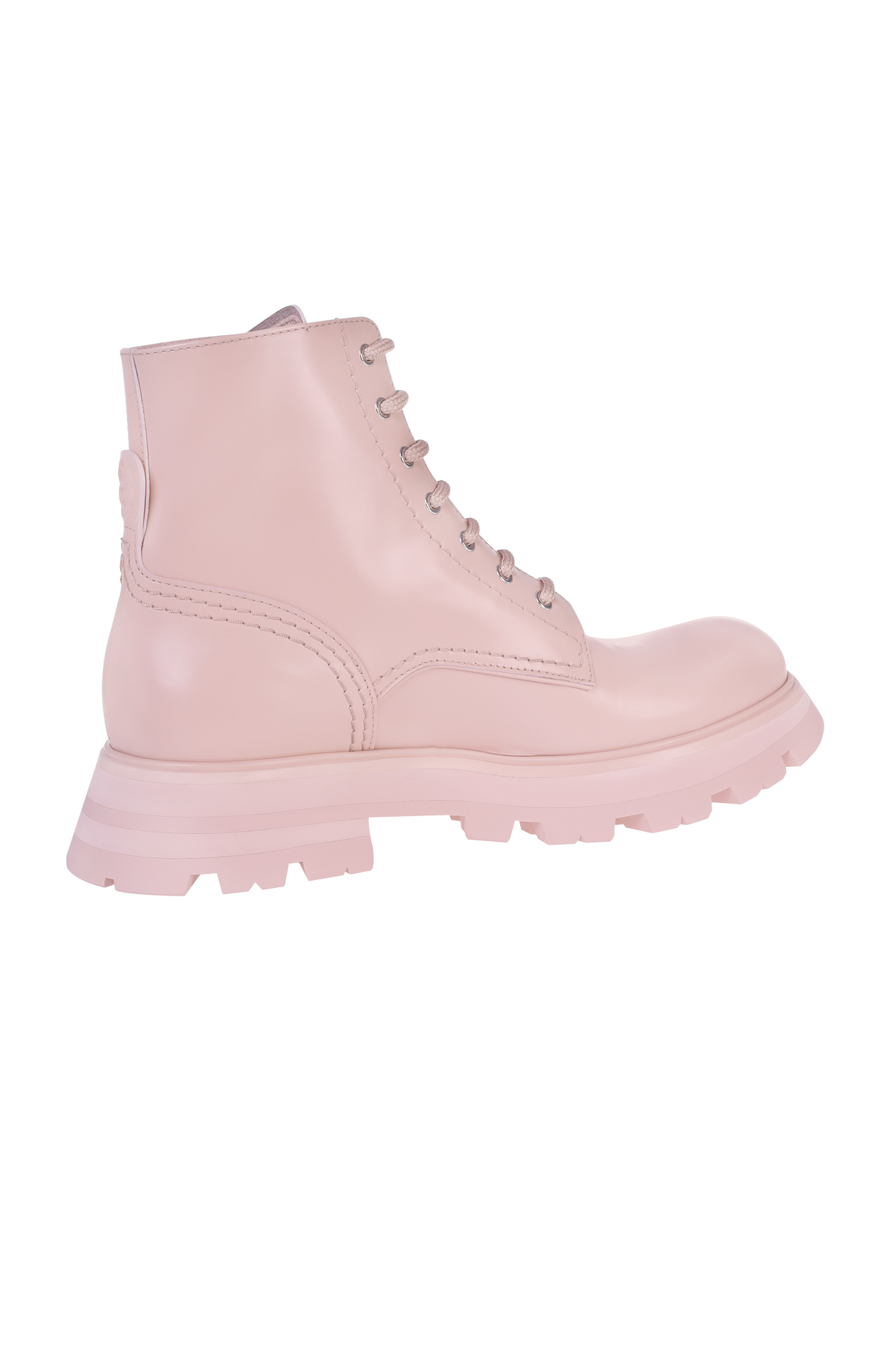 Ботинки ALEXANDER MCQUEEN 657569 WHZ80, цвет: Персиковый, Женский