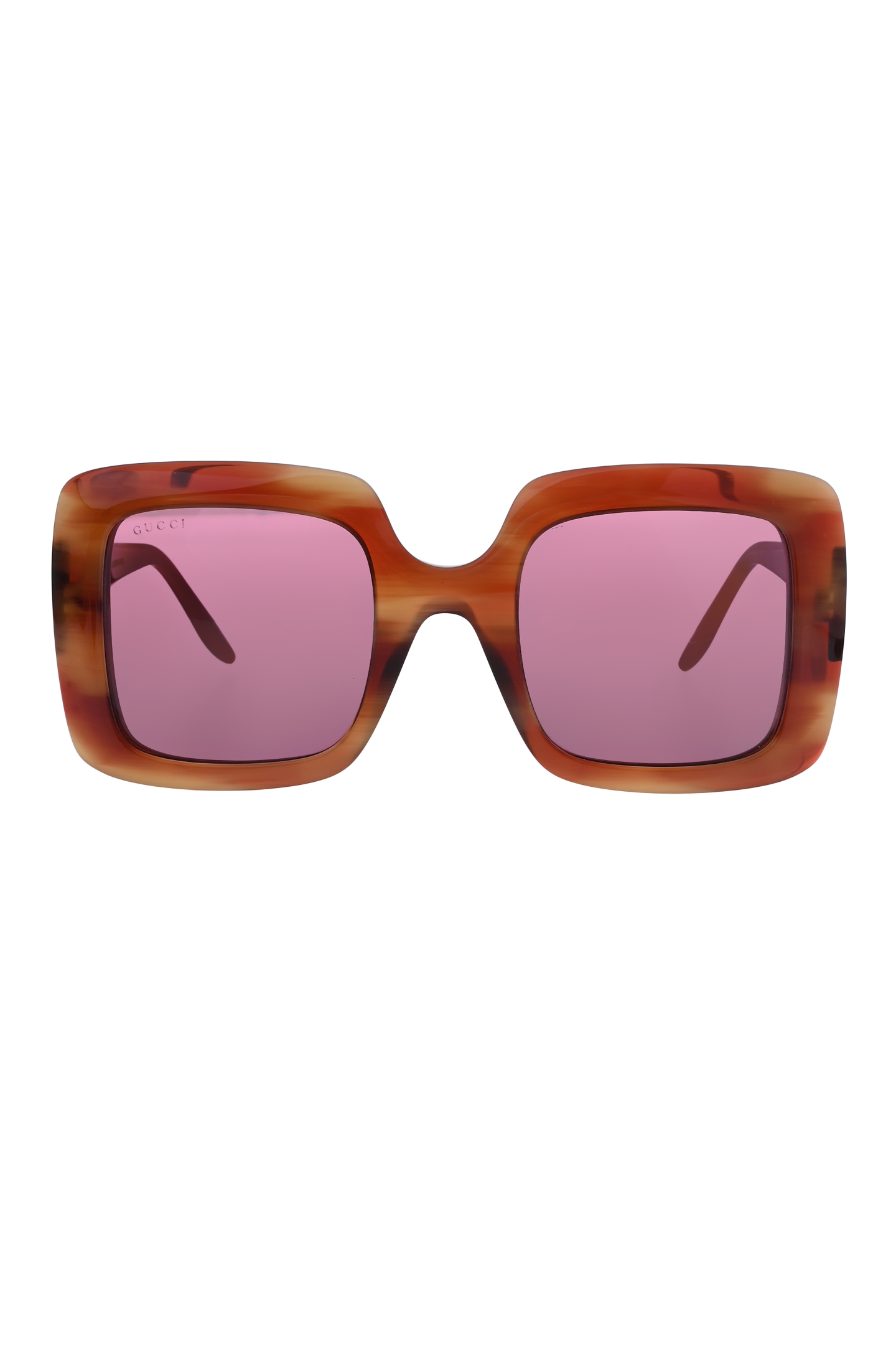 Солнцезащитные очки GUCCI 663736 J0740, цвет: Коричневый, Женский