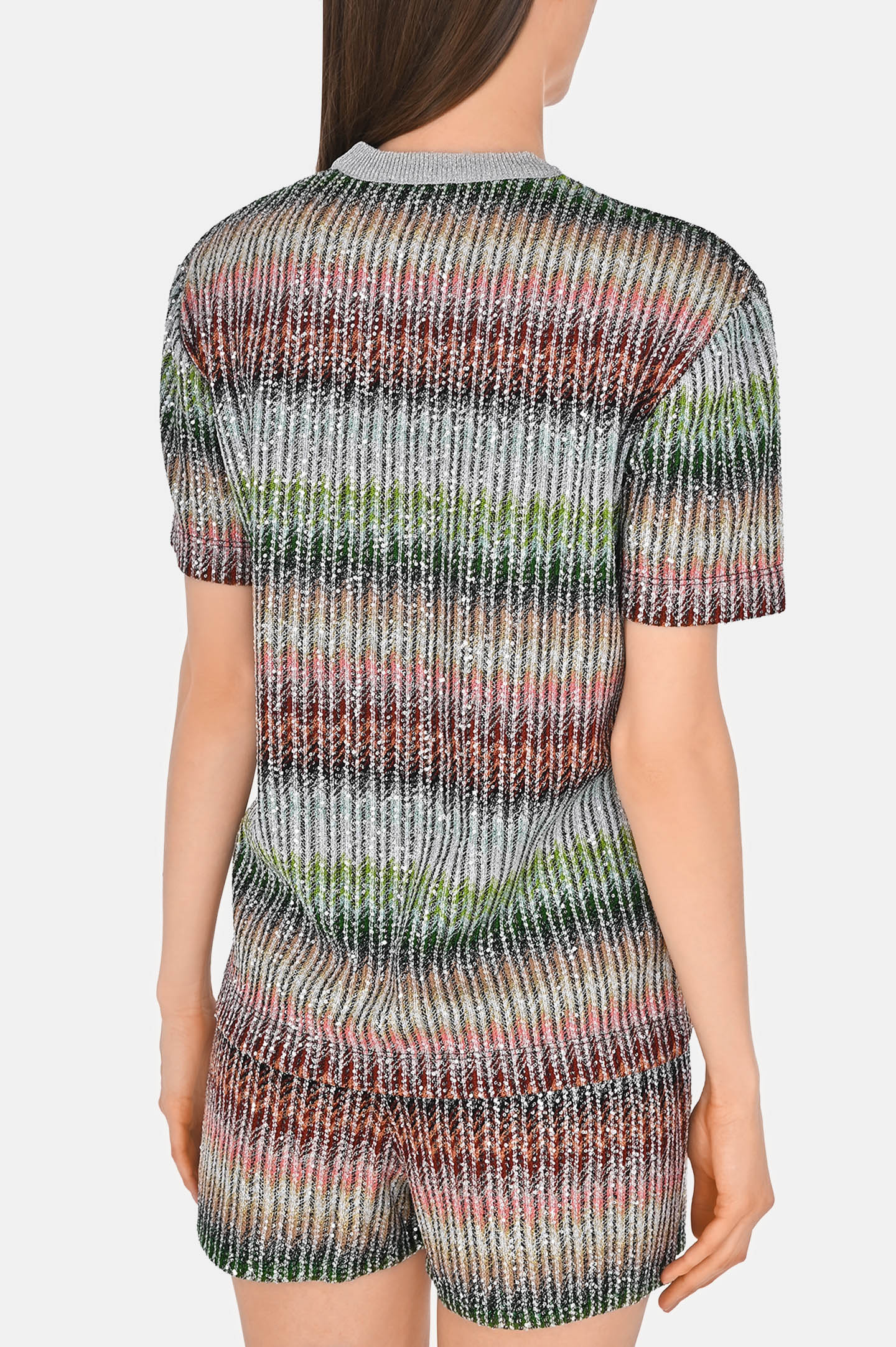 Джемпер MISSONI DS25SL04-BC0051, цвет: Разноцветный, Женский