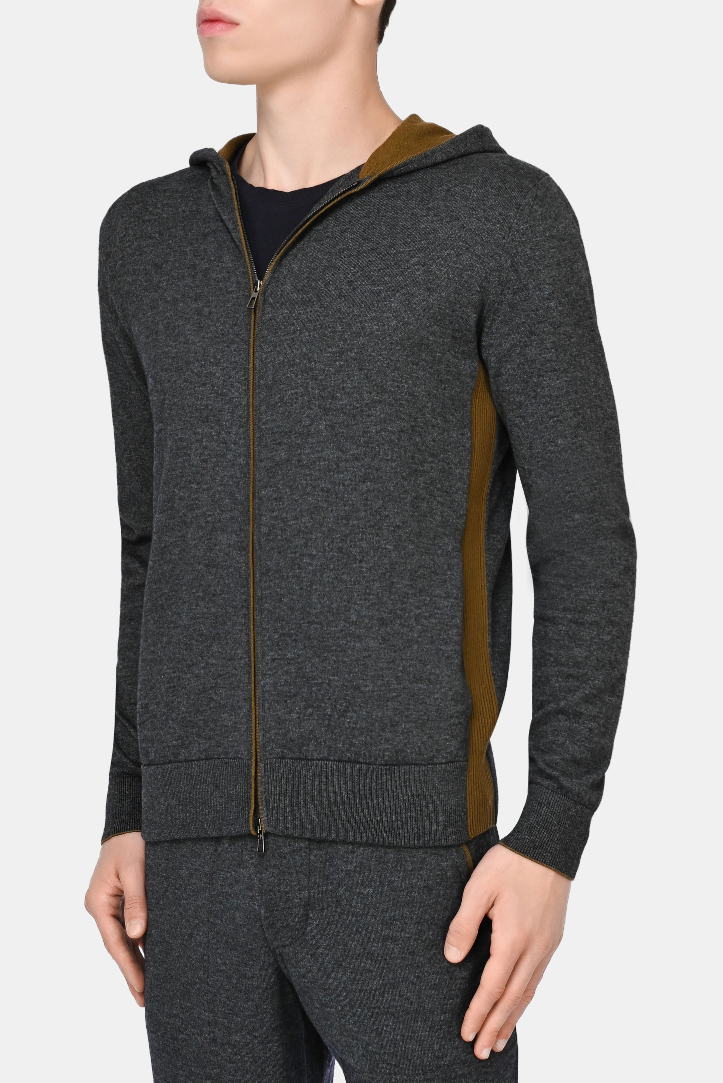 Куртка спорт LORO PIANA F2-FAF8493, цвет: Серый, Мужской