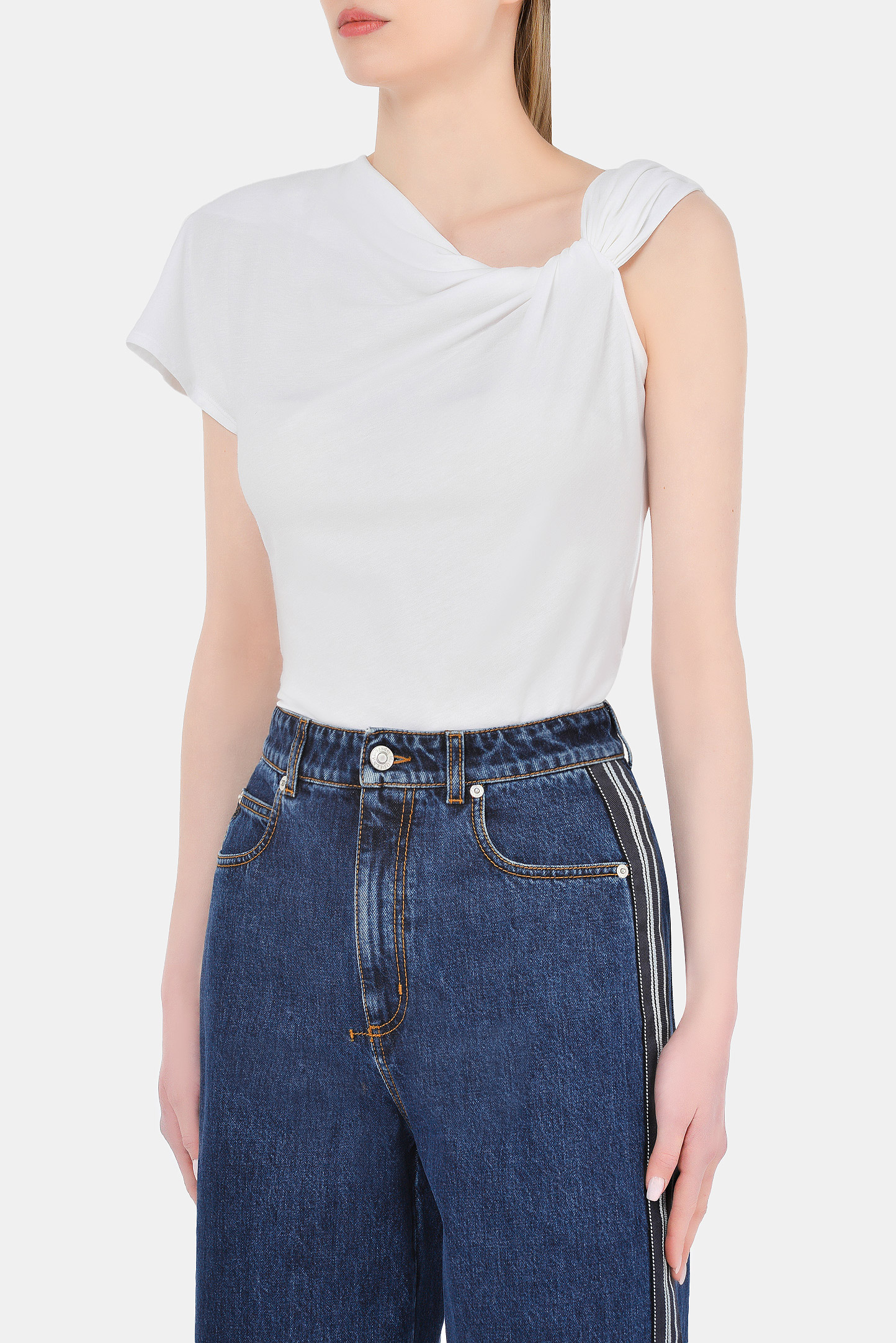 Топ ALEXANDER MCQUEEN 646798 QLAA1, цвет: Белый, Женский