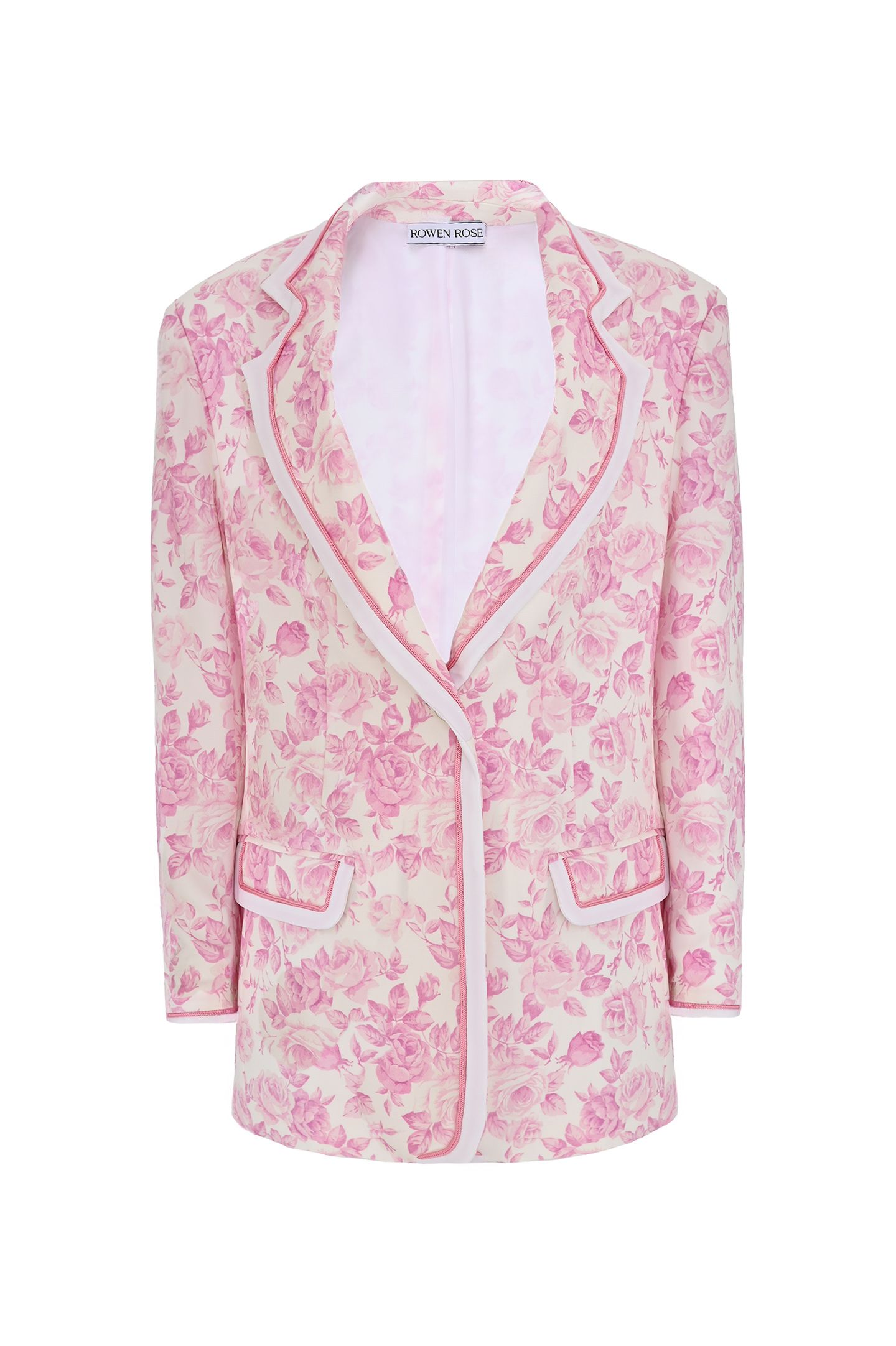 Жакет ROWEN ROSE JCK_RR175, цвет: Белый, Женский