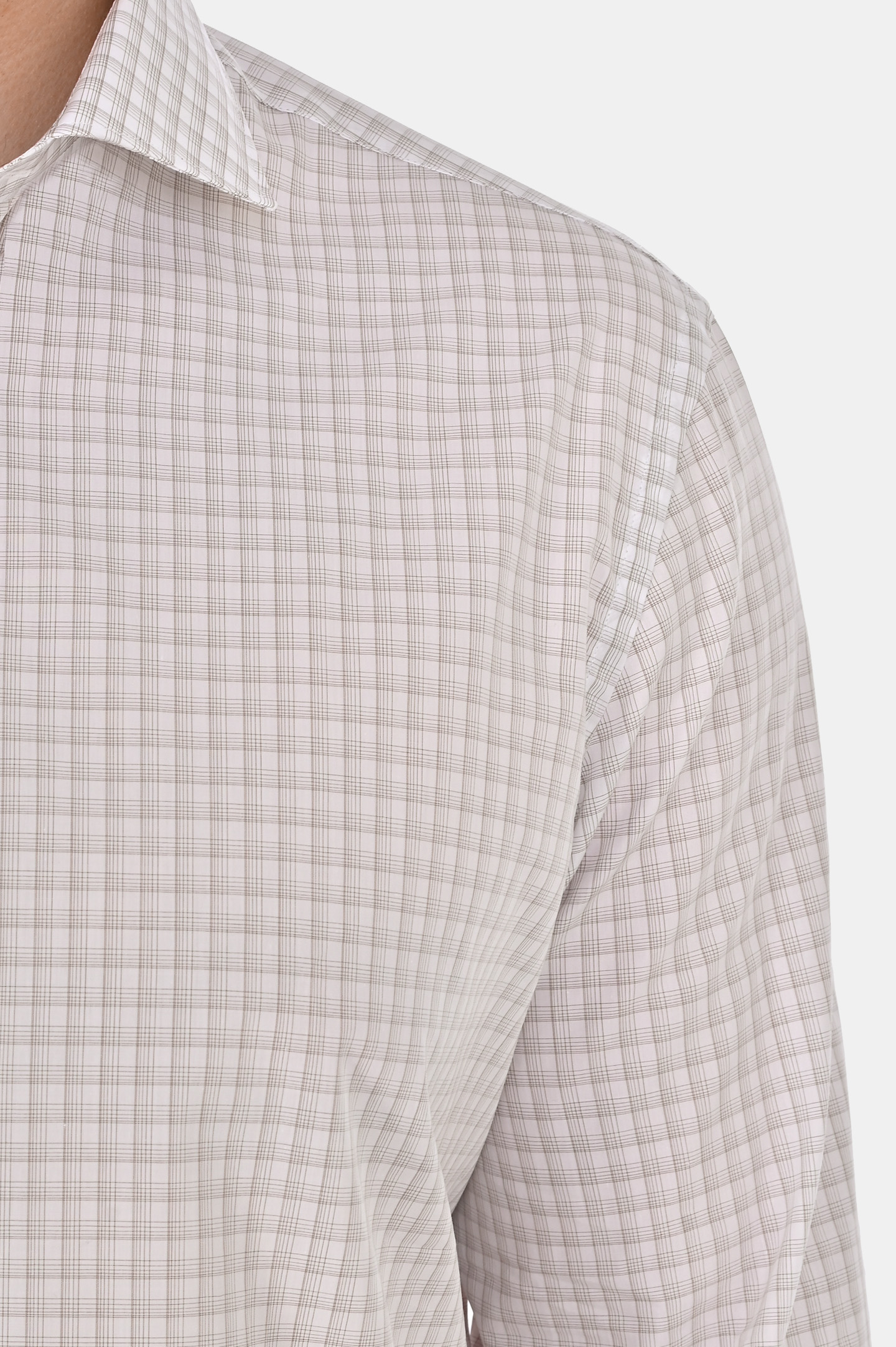 Рубашка CANALI GD03459 CCL70C3, цвет: Бежевый, Мужской