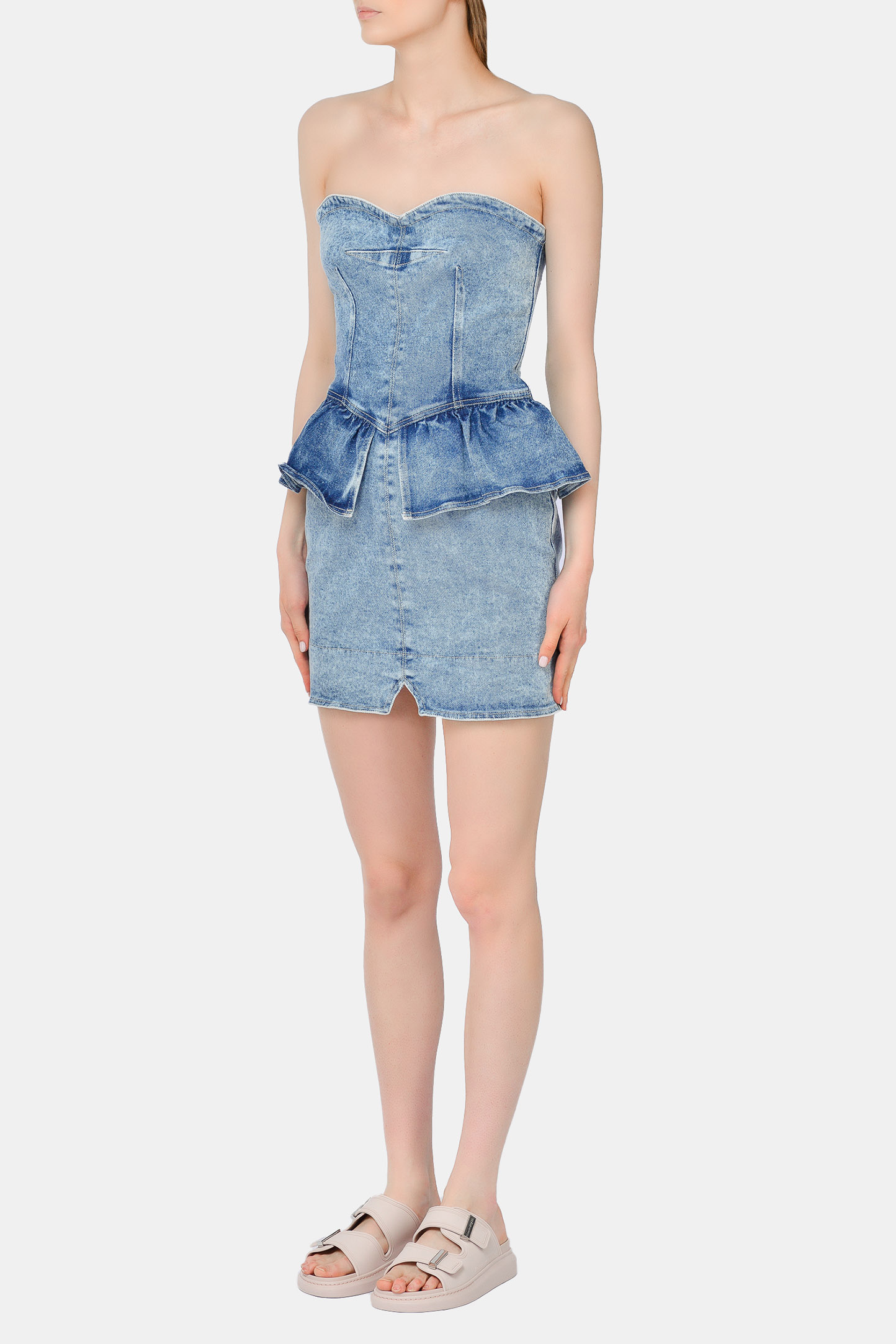 Платье ISABEL MARANT RO1979-21E019I, цвет: Розовый, Женский