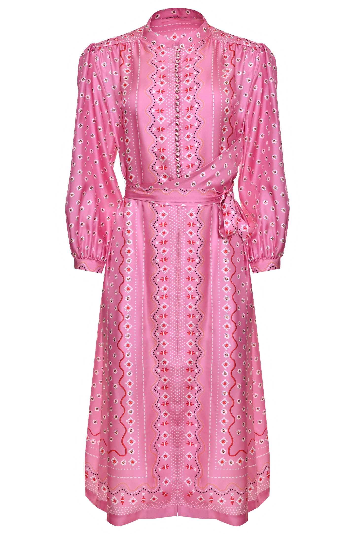 Платье ERMANNO SCERVINO D402Q353HNO, цвет: Розовый, Женский