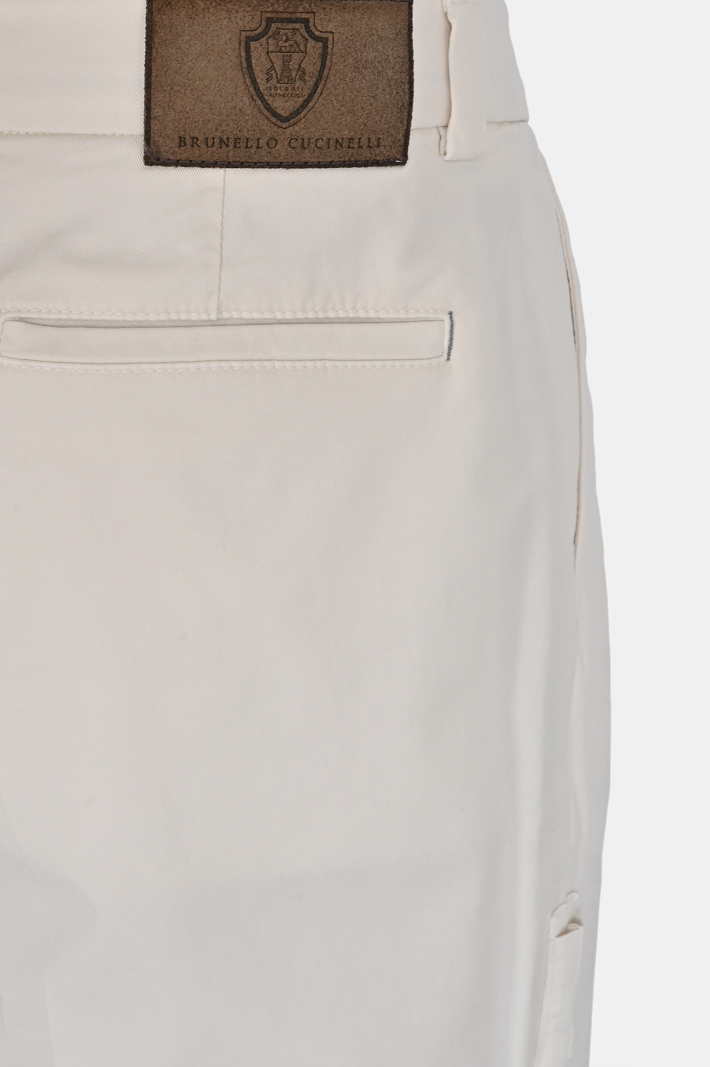 Брюки BRUNELLO  CUCINELLI M289L3030F, цвет: Белый, Мужской