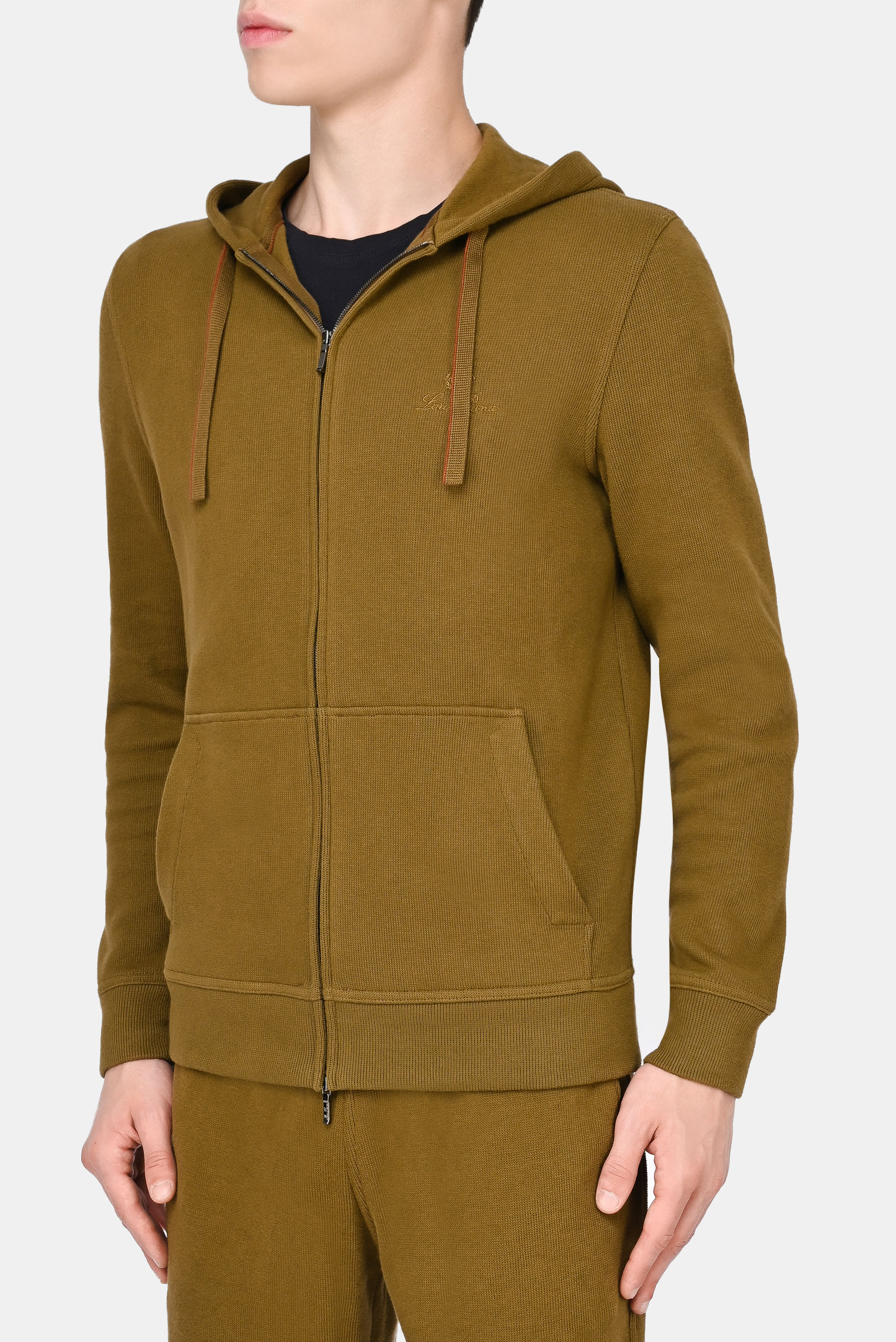 Куртка спорт LORO PIANA F2-FAL6642, цвет: Зеленый, Мужской