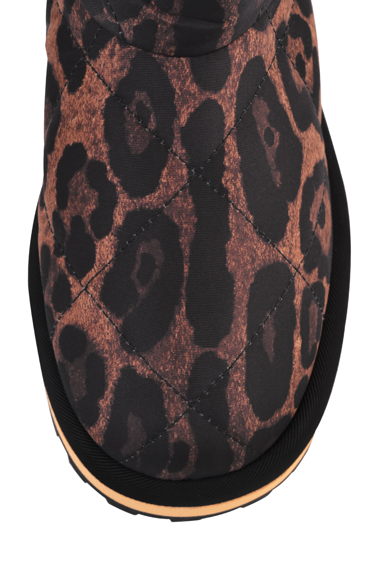 Сапоги DOLCE & GABBANA CK1893 AO868, цвет: Леопардовый, Женский
