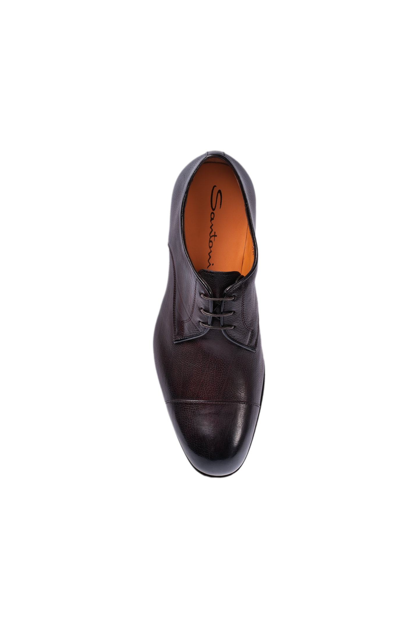 Туфли SANTONI MCAZ16963SA3ECGCR37, цвет: Бордовый, Мужской