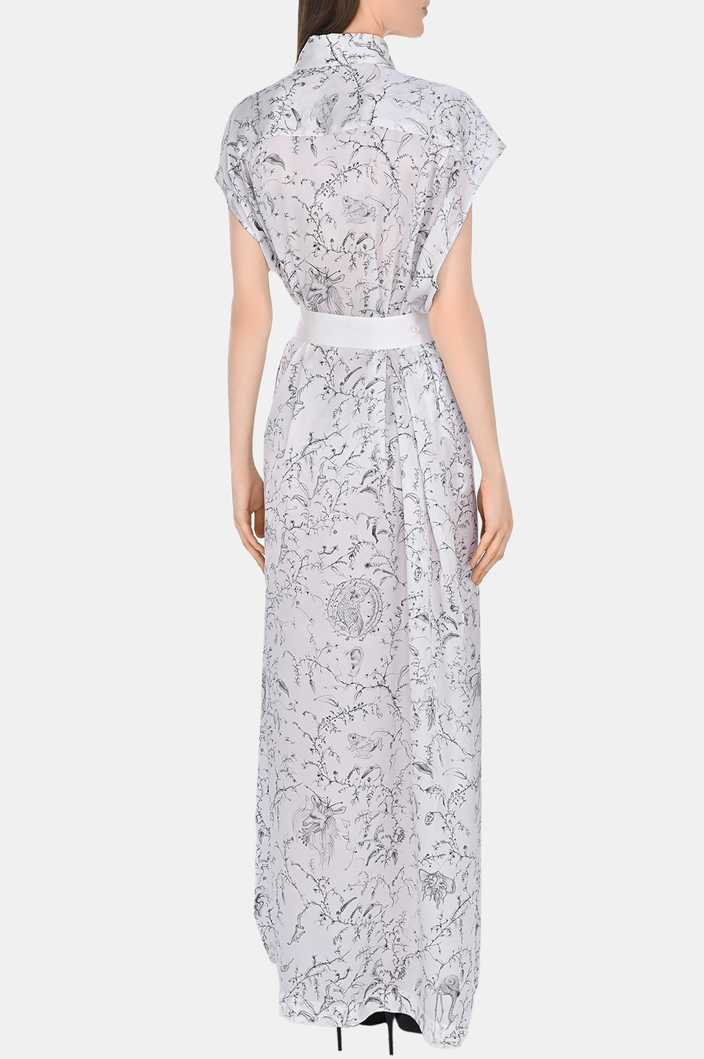 Платье FABIANA FILIPPI ABD274F130 H455, цвет: Черно-белый, Женский
