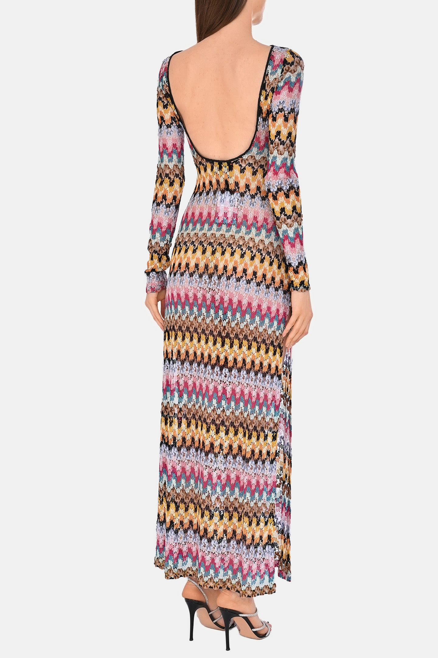 Платье MISSONI MS25SQ14-BR0000, цвет: Разноцветный, Женский
