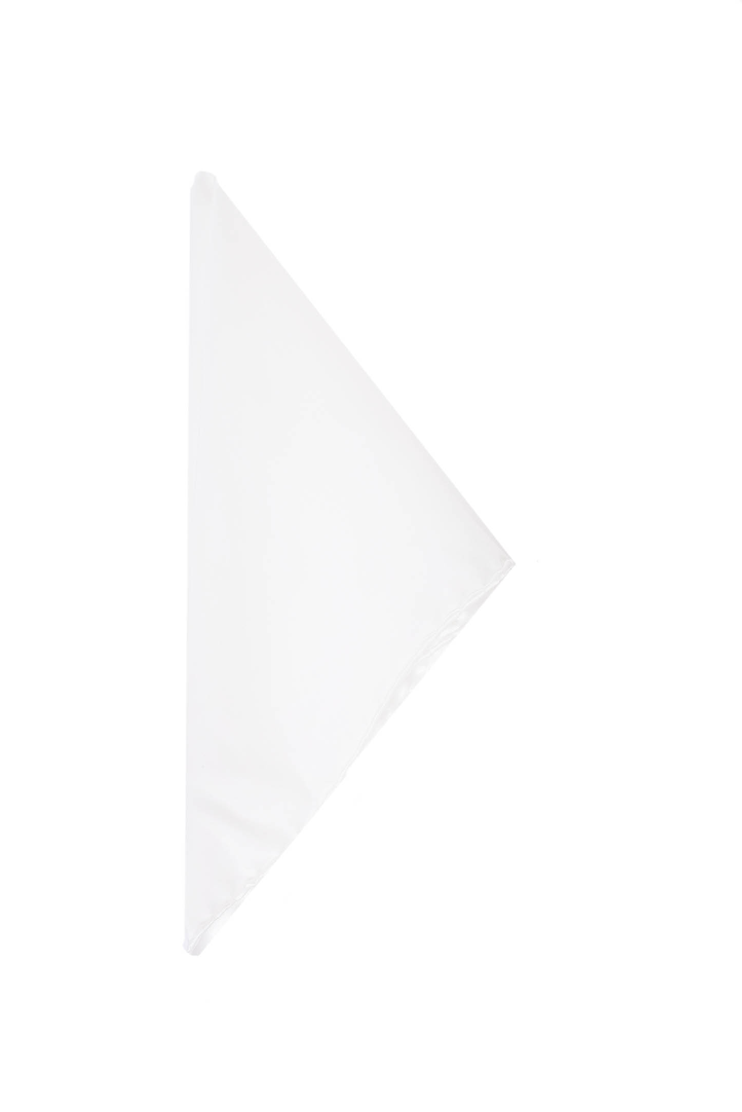 Галстук и платок STEFANO RICCI DHU UNIR 011, цвет: Белый, Мужской