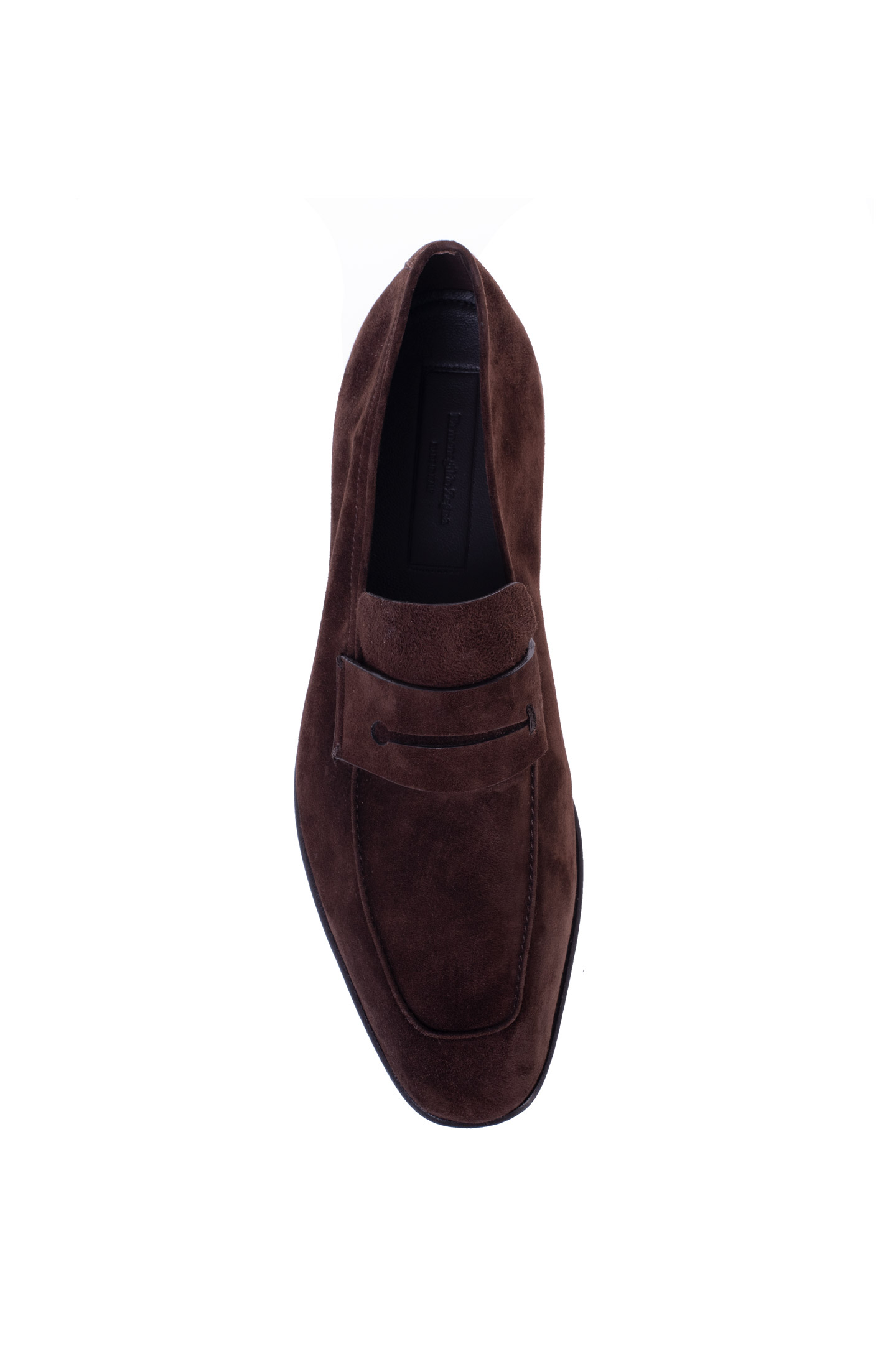 Лоферы ERMENEGILDO ZEGNA LHCAC A4675X, цвет: Коричневый, Мужской