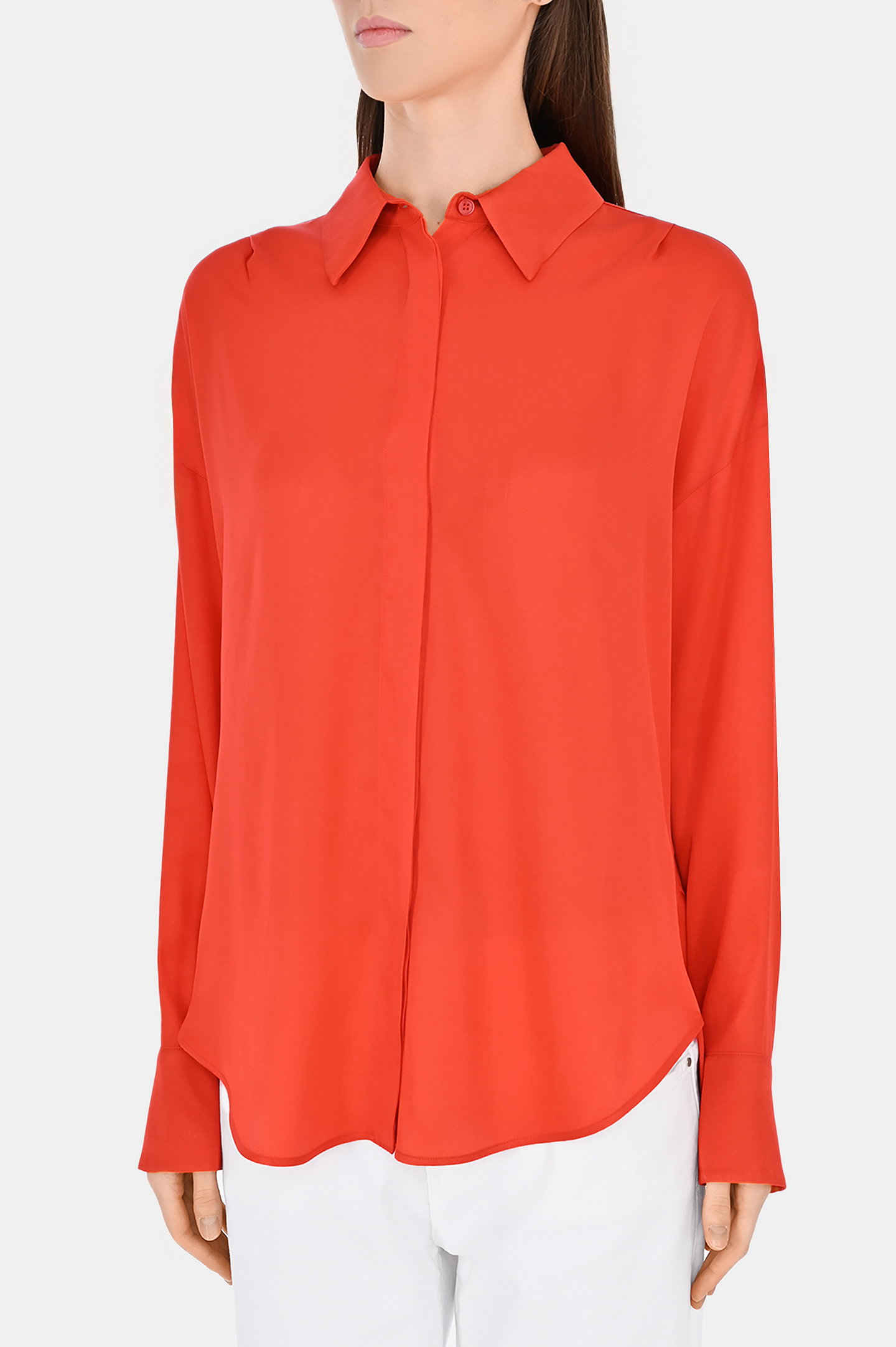 Блуза LORENA ANTONIAZZI CA01AP, цвет: Красный, Женский