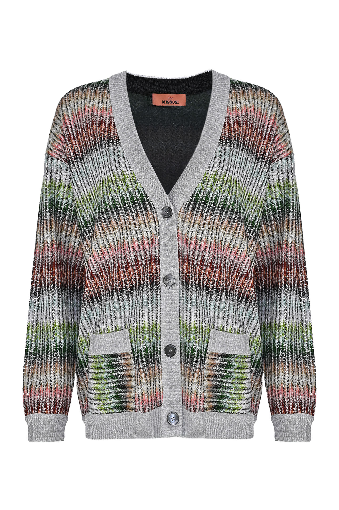 Кардиган MISSONI DS25SM0I-BC0051, цвет: Разноцветный, Женский