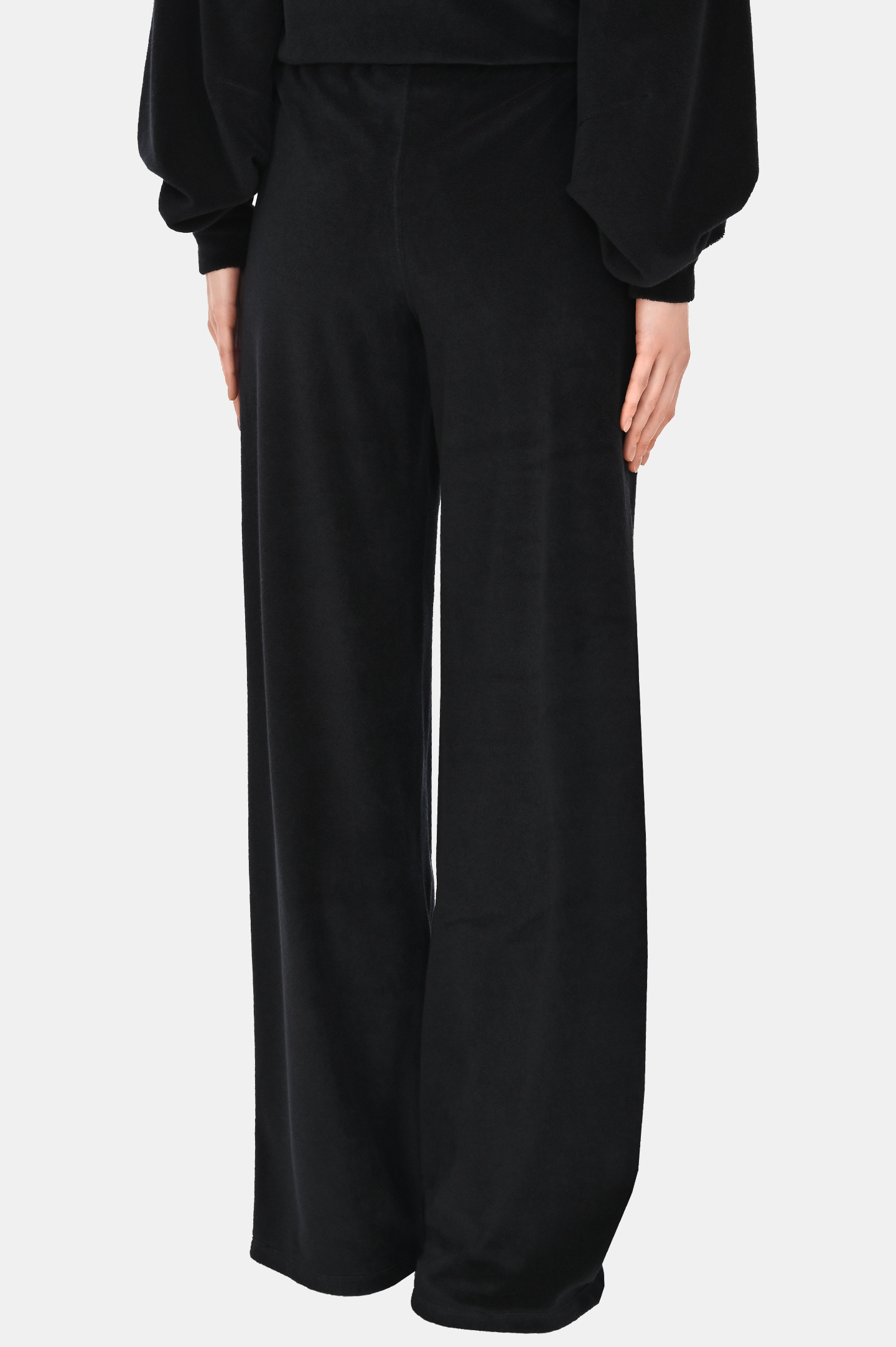 Спортивные широкие брюки JACOB LEE WJP9625, цвет: Черный, Женский