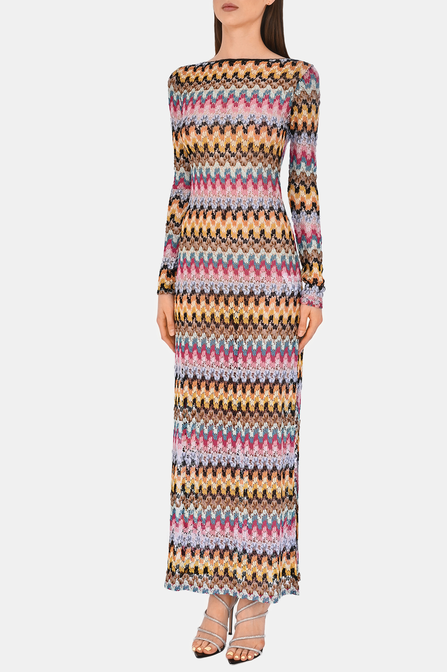 Платье MISSONI MS25SQ14-BR0000, цвет: Разноцветный, Женский