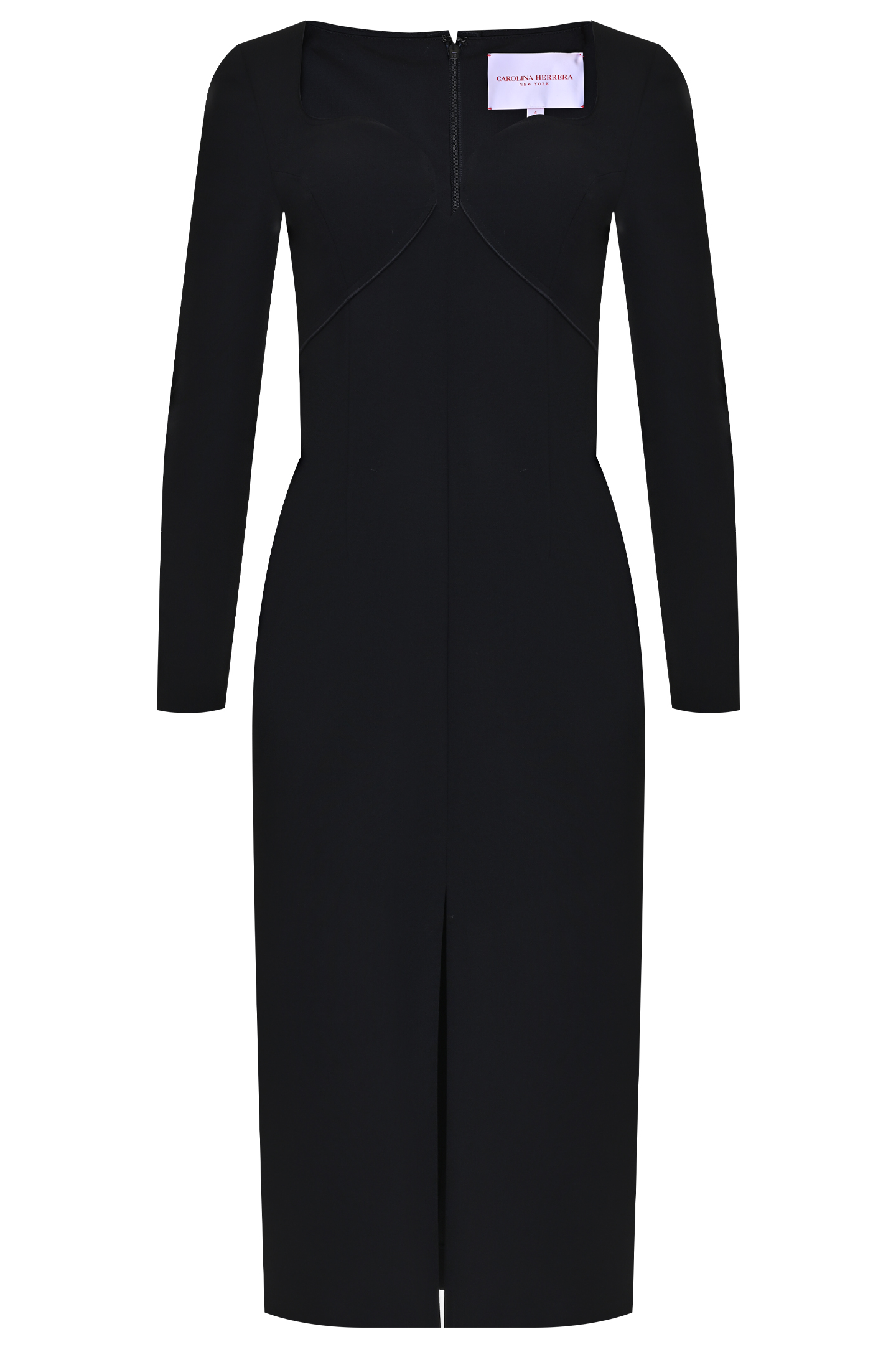 Платье CAROLINA HERRERA S2111N513, цвет: Черный, Женский