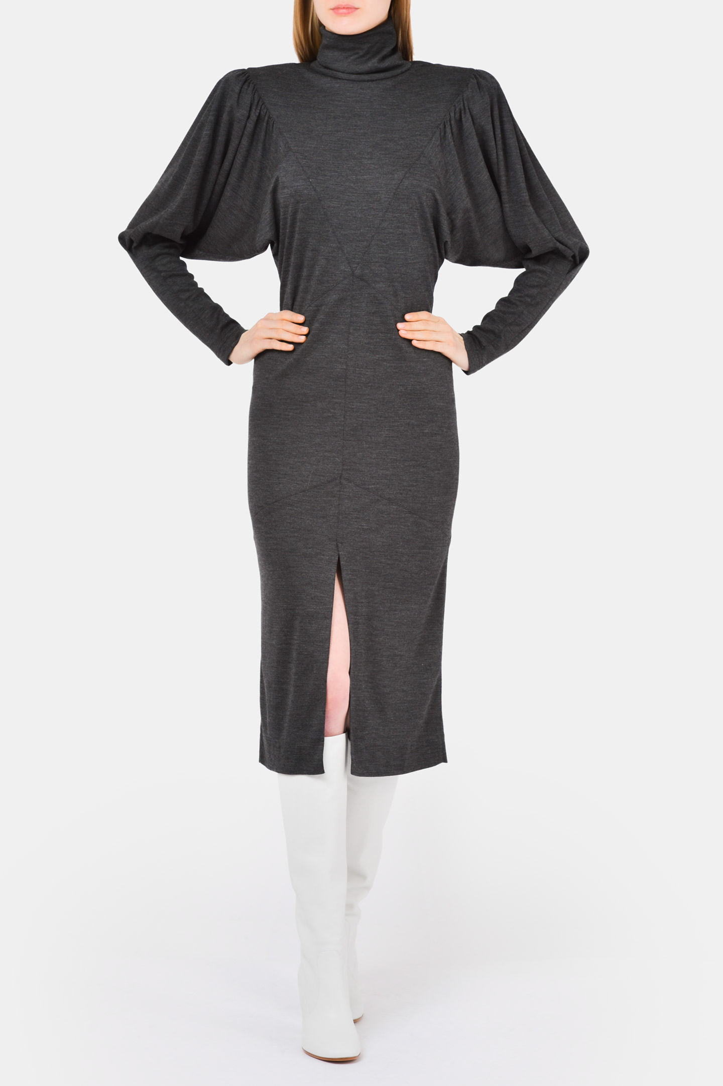 Платье ISABEL MARANT RO1818-20H039I, цвет: Черный, Женский