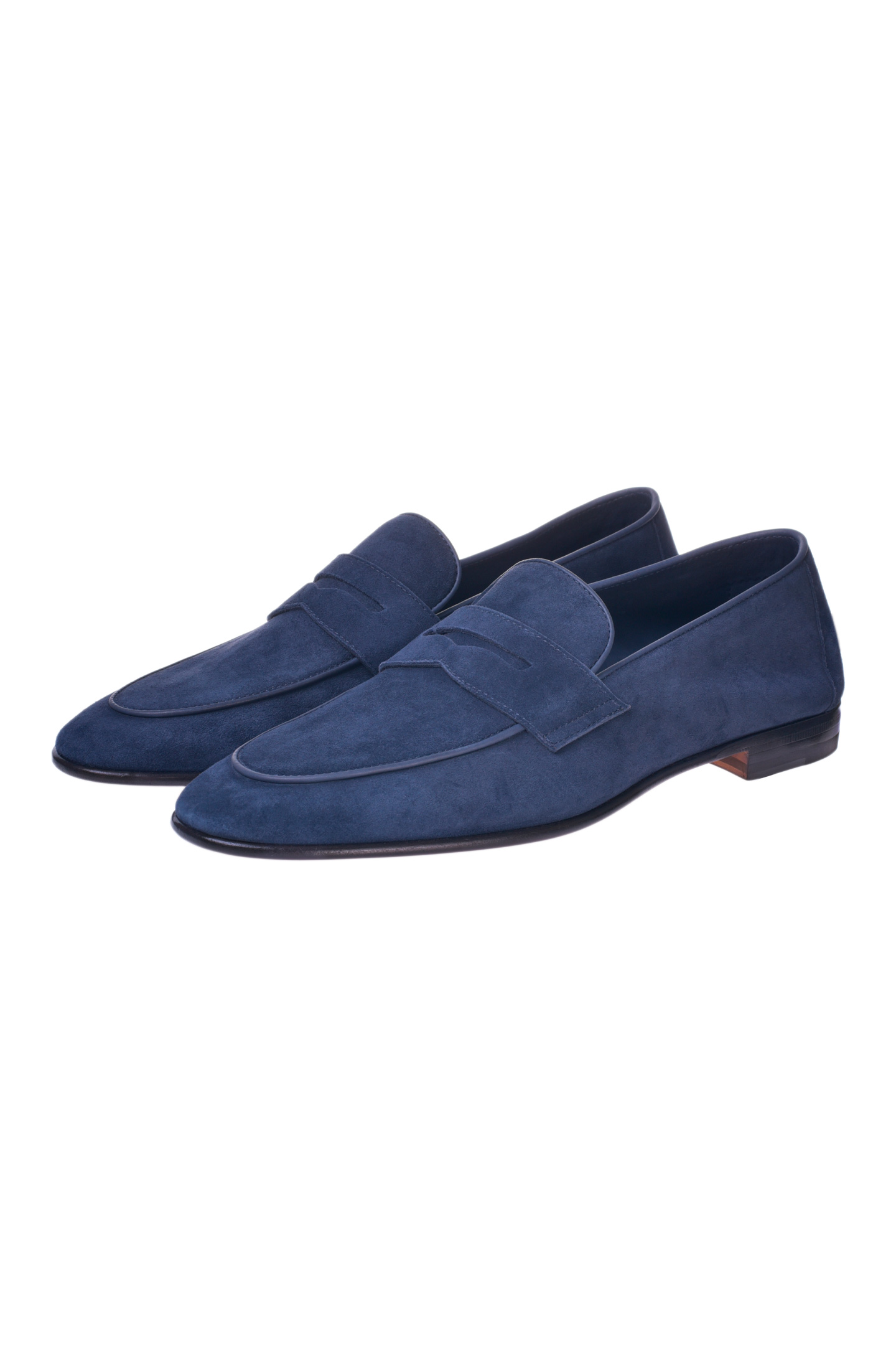 Лоферы CANALI RB00522/310, цвет: Синий, Мужской