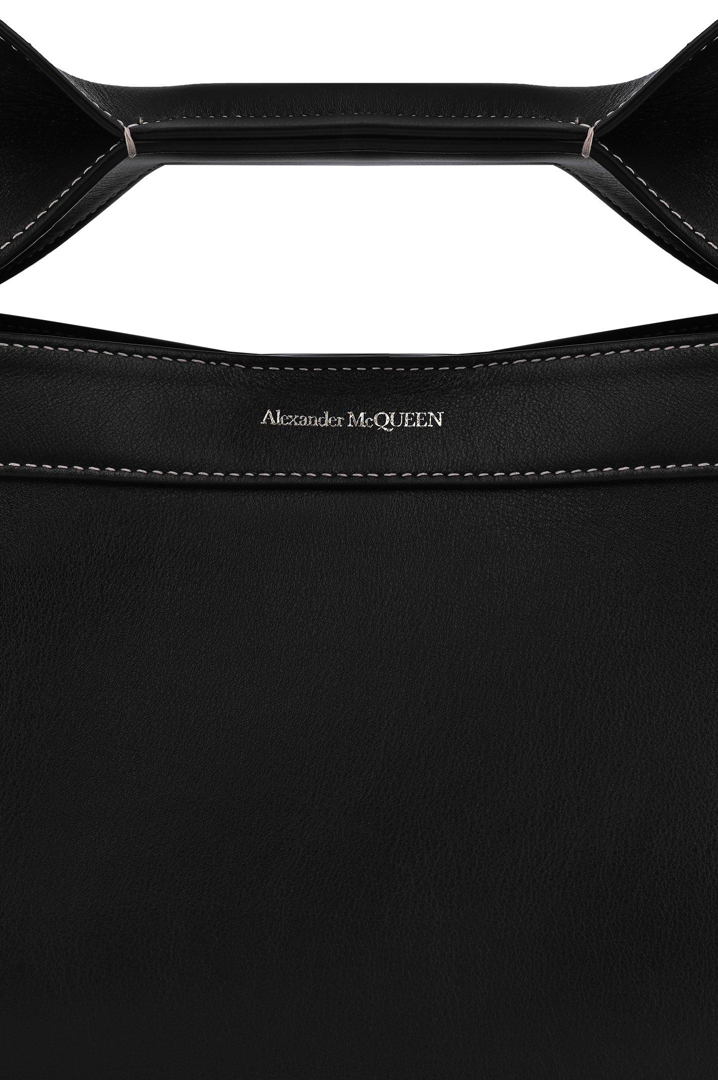 Кожаная сумка с кошельком ALEXANDER MCQUEEN 47095661BLCA, цвет: Черный, Женский