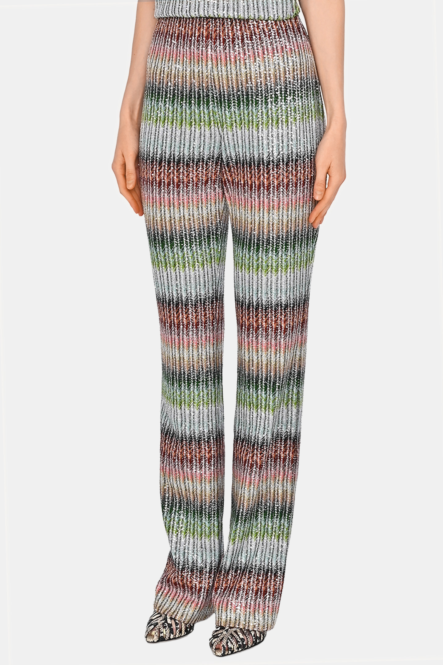 Брюки MISSONI DS25SI0F-BC0051, цвет: Разноцветный, Женский