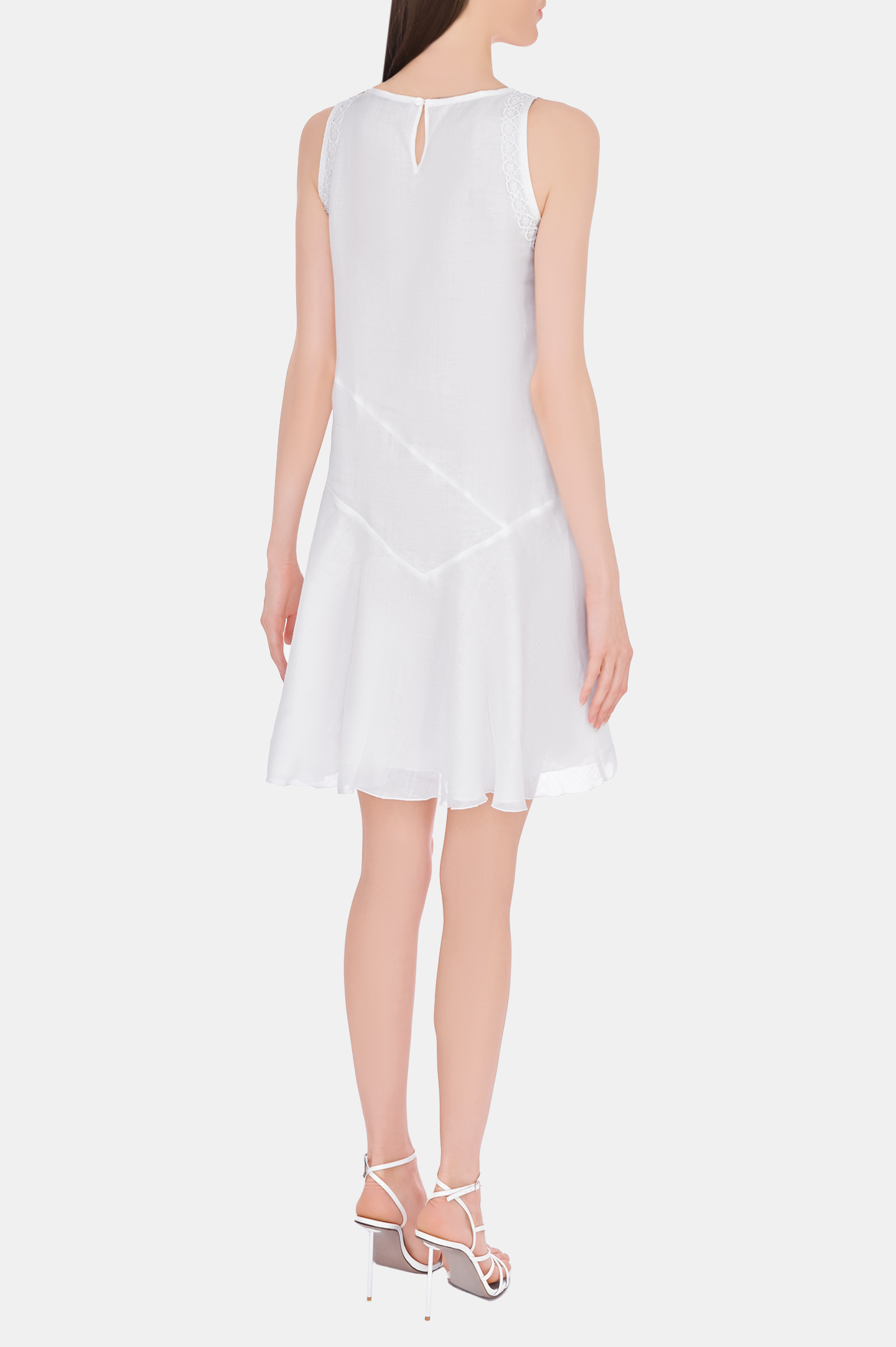 Платье ERMANNO SCERVINO D424Q607FWF, цвет: Белый, Женский
