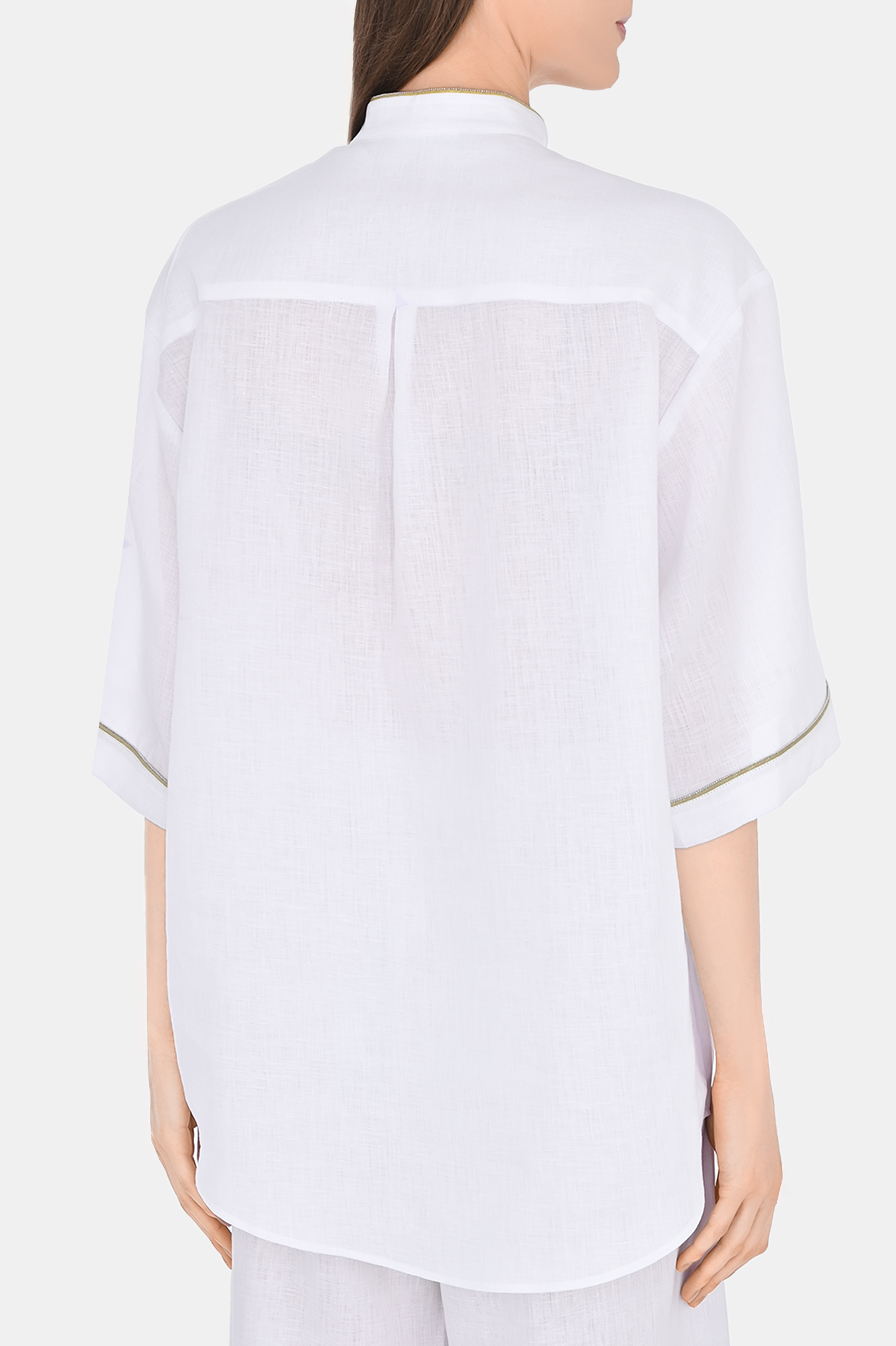 Блуза FABIANA FILIPPI CAD274F615H497, цвет: Белый, Женский