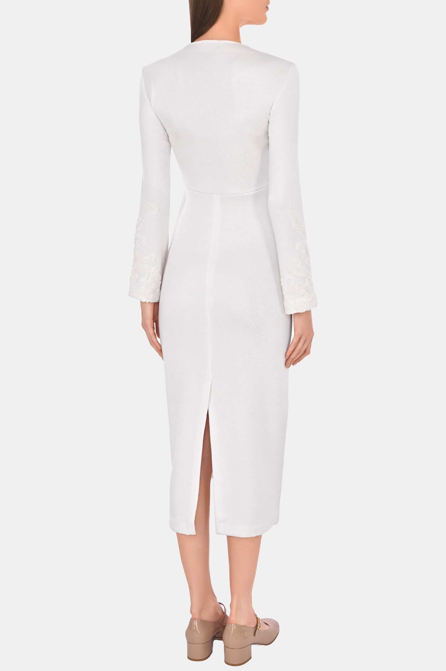 Платье ERMANNO SCERVINO D434Q310ESZ, цвет: Белый, Женский