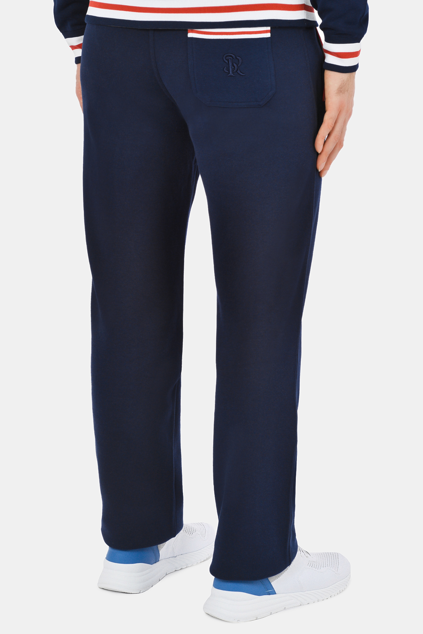 Брюки спорт STEFANO RICCI K616222P3D F21116, цвет: Синий, Мужской