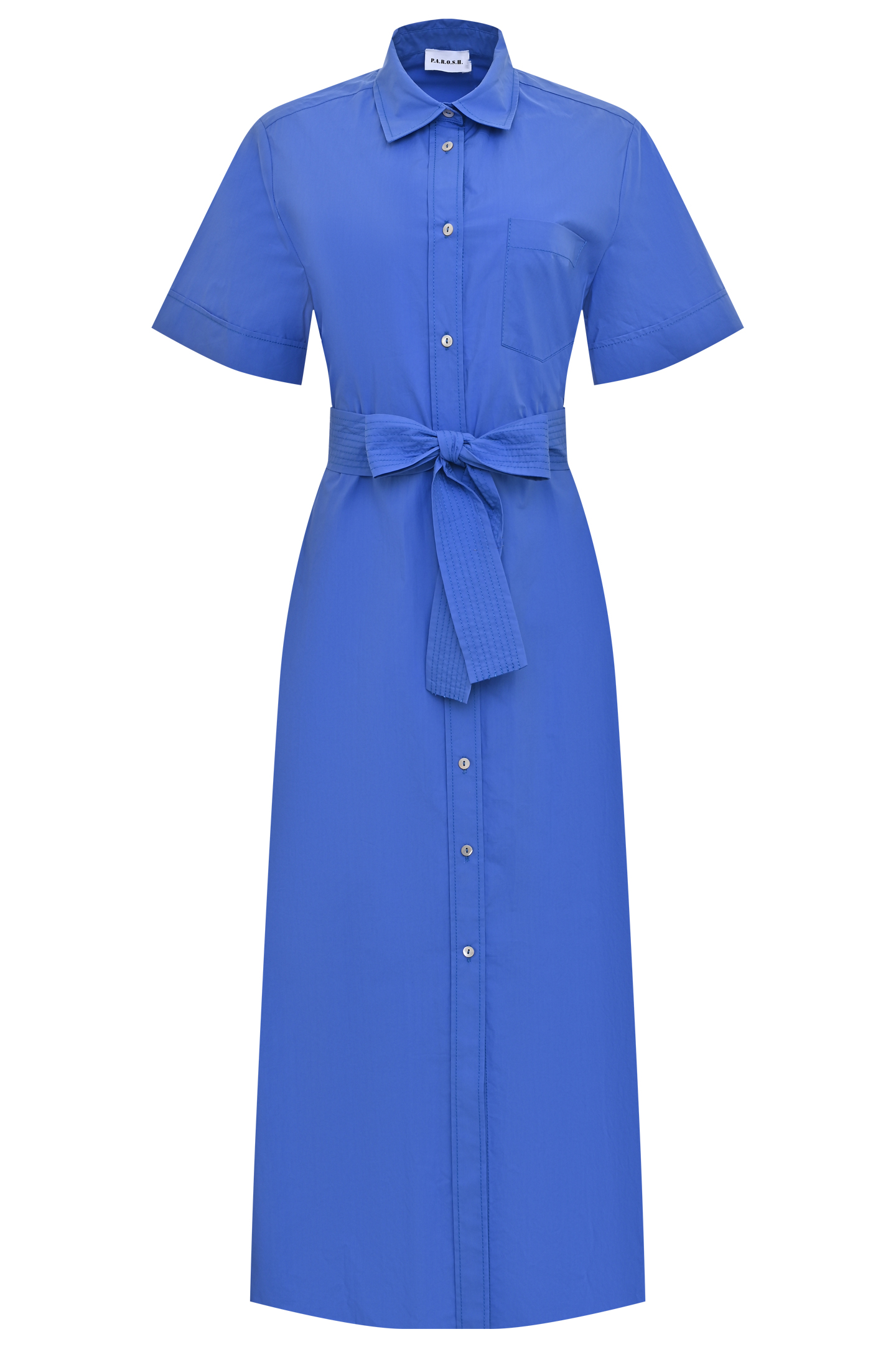 Платье P.A.R.O.S.H. D724115 CANYOX, цвет: Синий, Женский