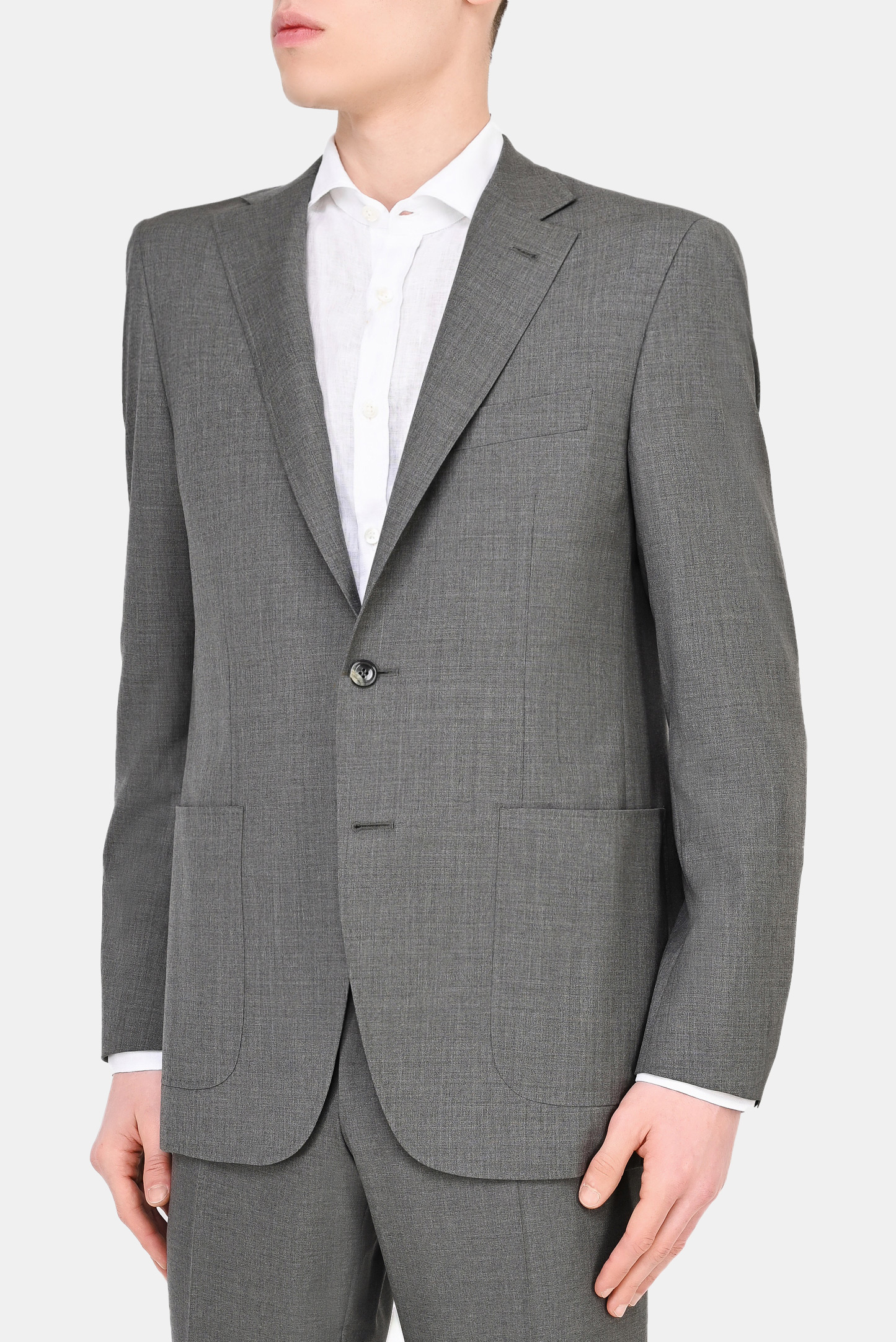 Пиджак CANALI AR03652 23275L/7R, цвет: Серый, Мужской