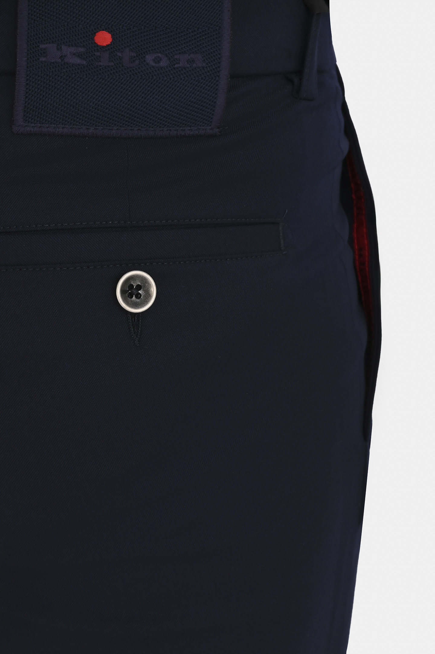Брюки KITON UFPPEK0630F0, цвет: Темно-синий, Мужской