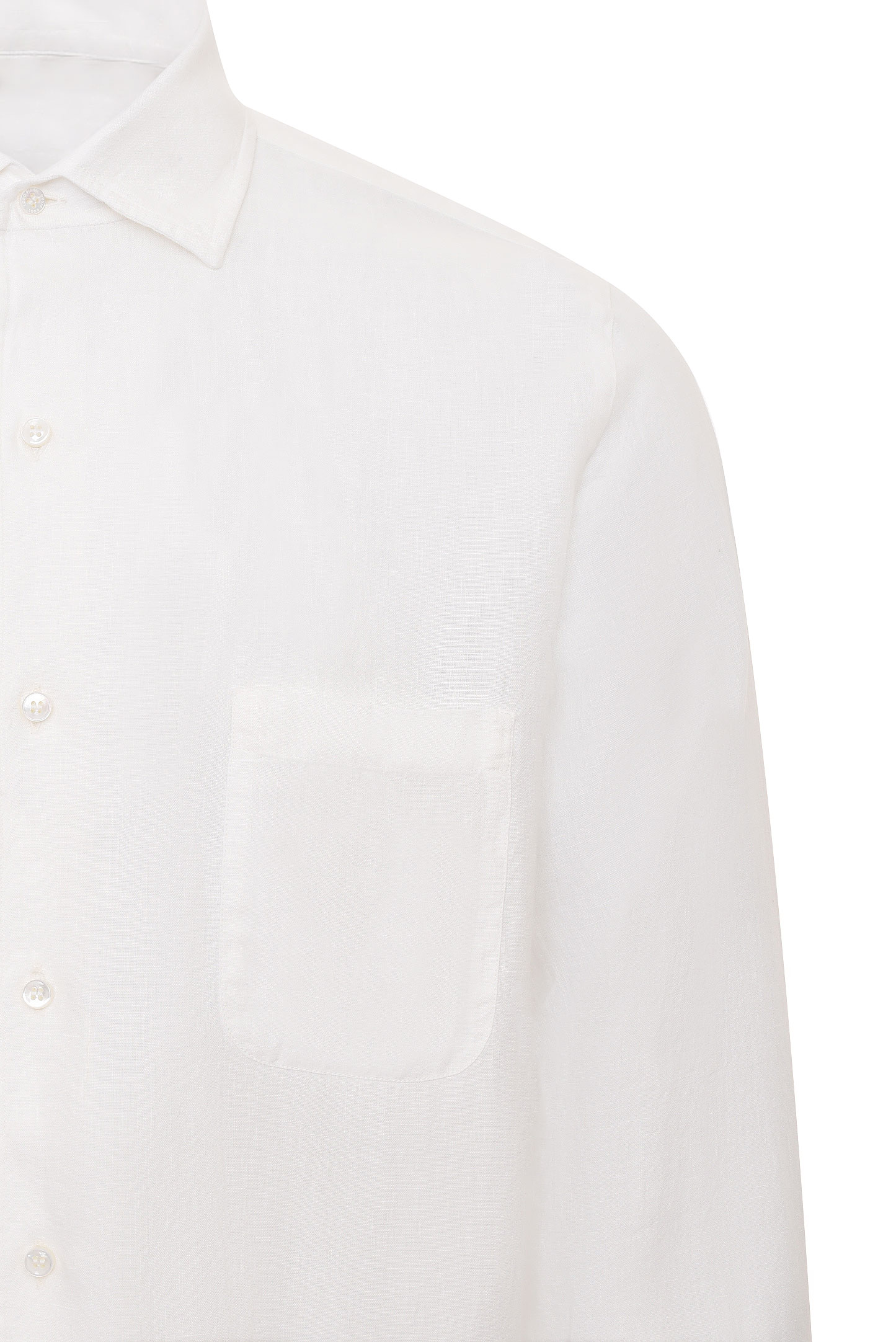 Рубашка LORO PIANA F1-FAL6255, цвет: Белый, Мужской