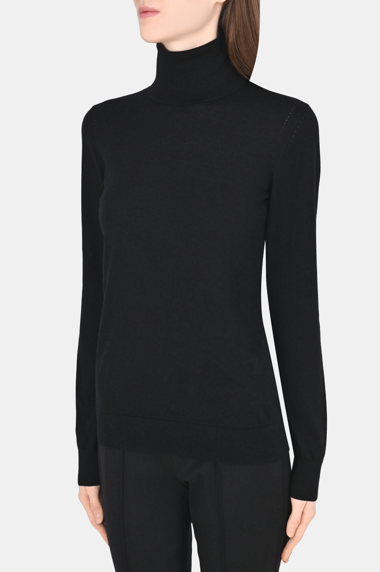 Свитер LORO PIANA FAC4672 8000, цвет: Черный, Женский