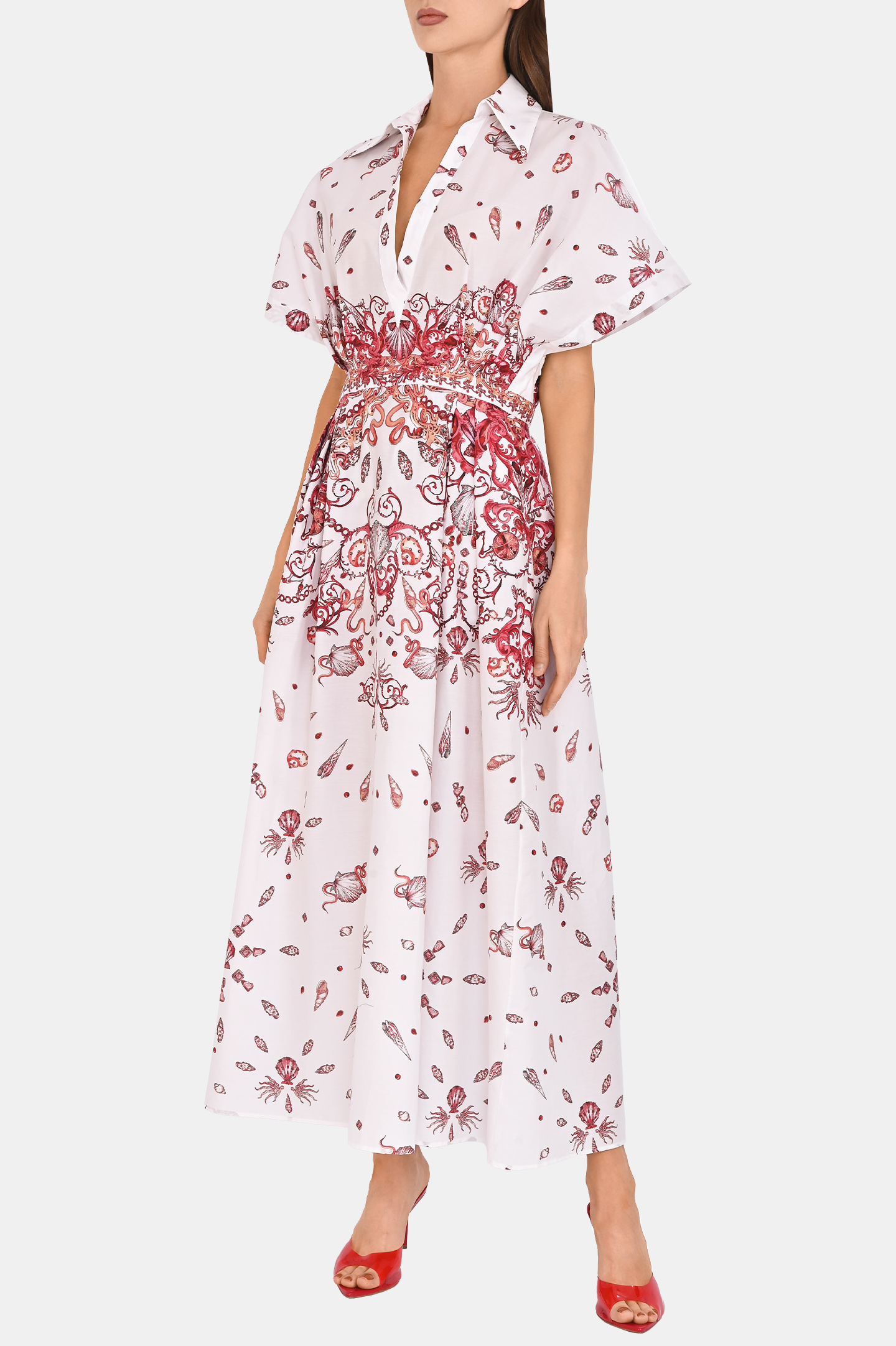 Платье ZUHAIR MURAD SDR25371 POCO006, цвет: Белый, Женский