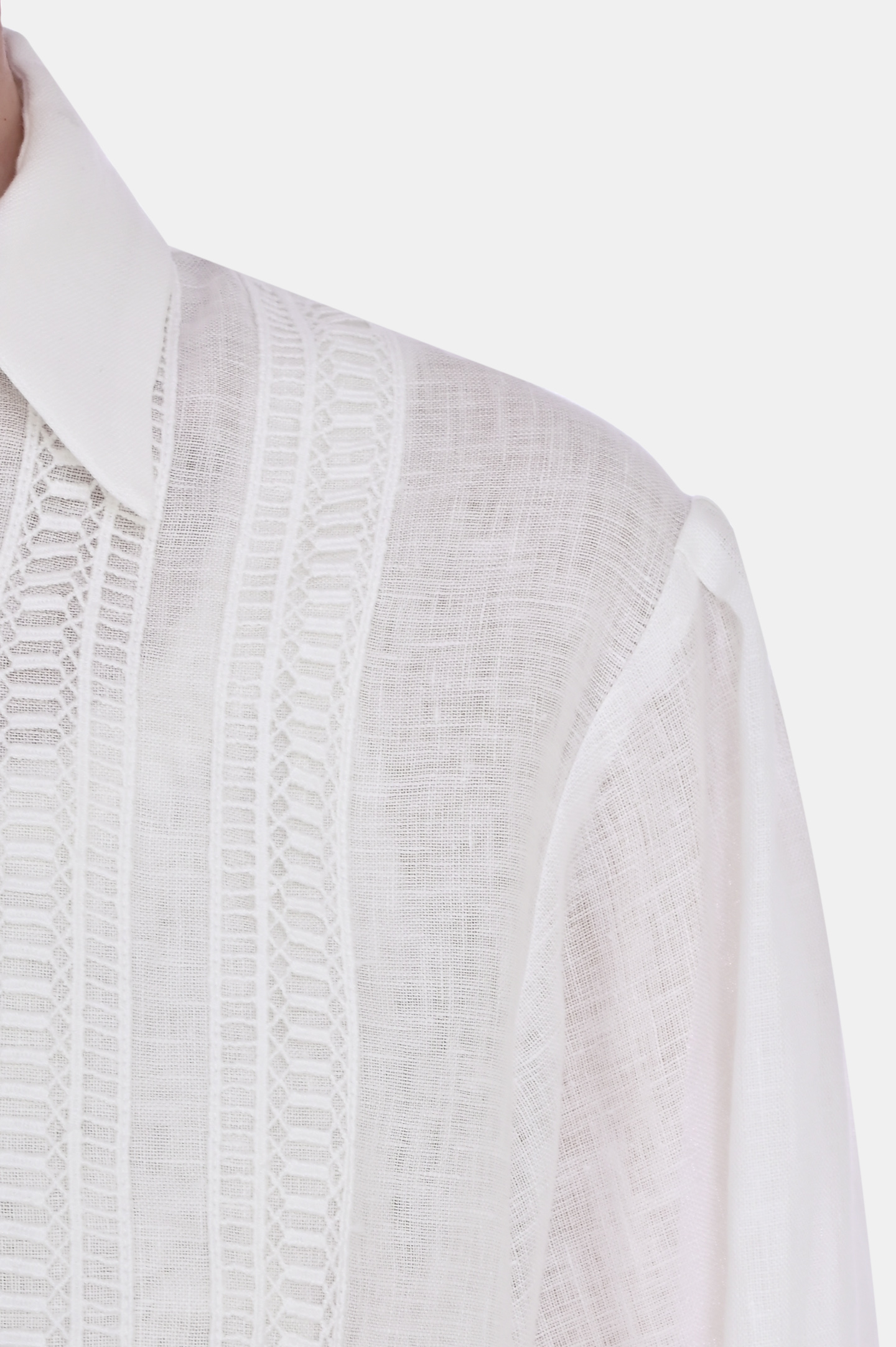 Блуза ERMANNO SCERVINO D424K601FQN, цвет: Белый, Женский